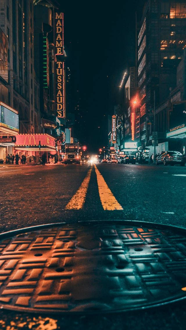 Calle Oscura Estética para iPhone Fondos de pantalla