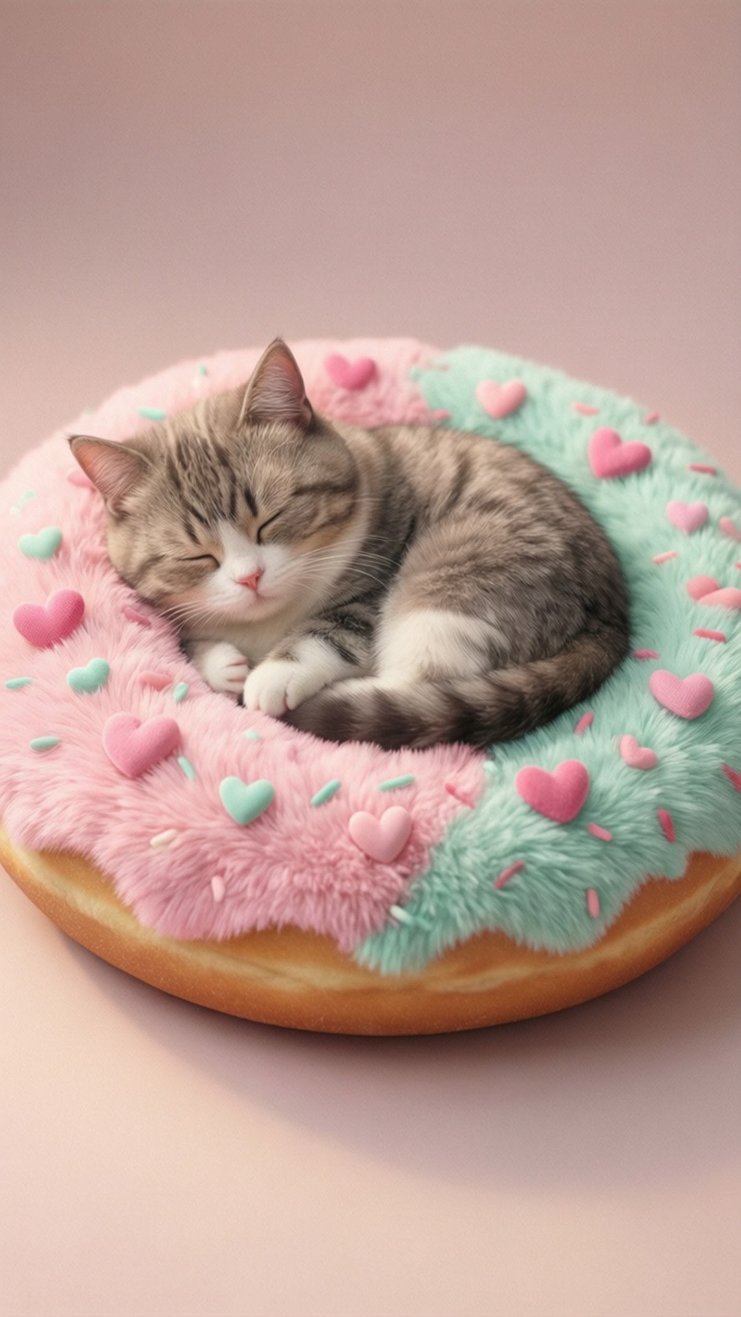 Cama de Donut Pusheen Fondos de pantalla