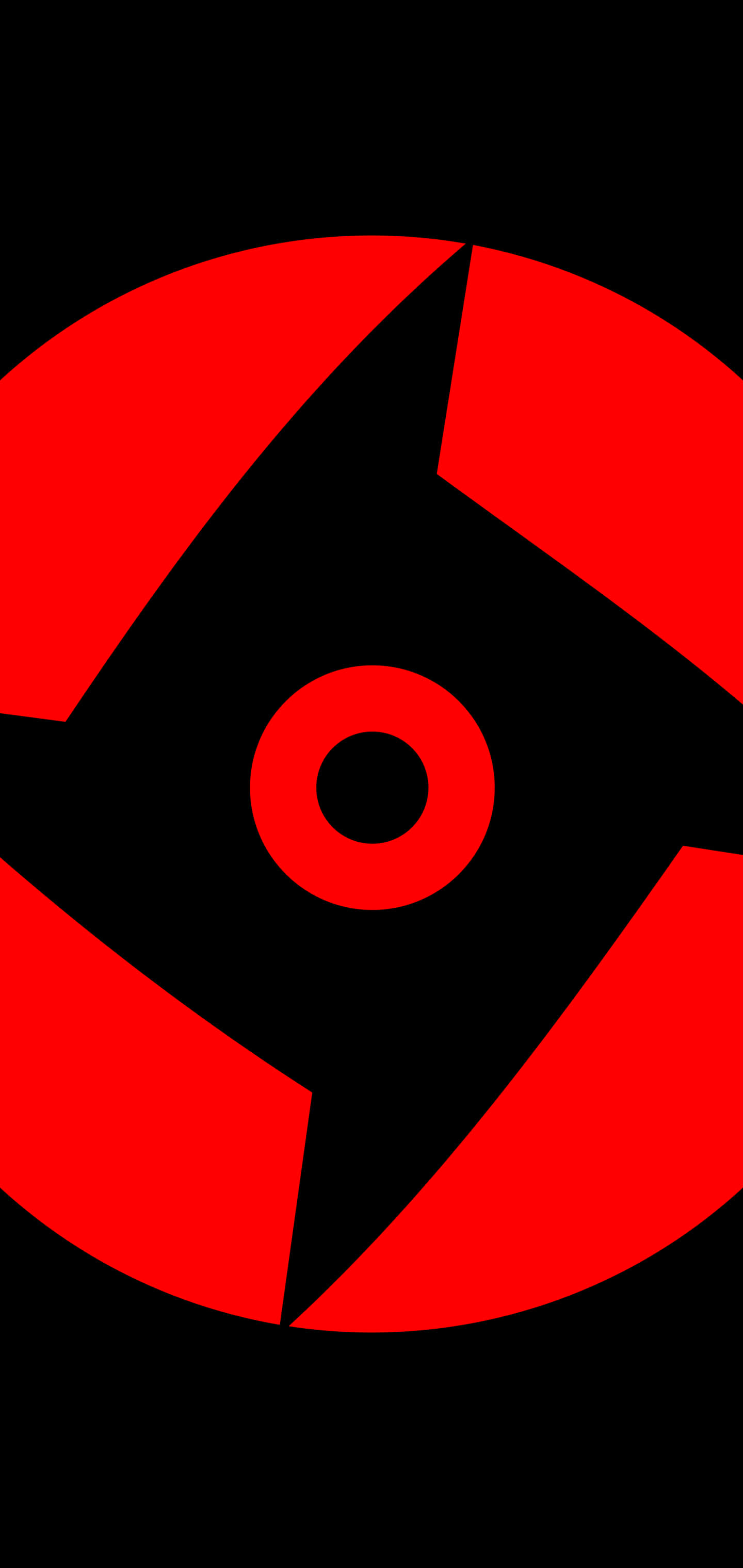 "Camina el camino del poder con el Sharingan minimalista" Fondos de pantalla