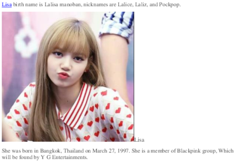 Camisa de Lisa de Blackpink con Estampado de Corazones Fondos de pantalla