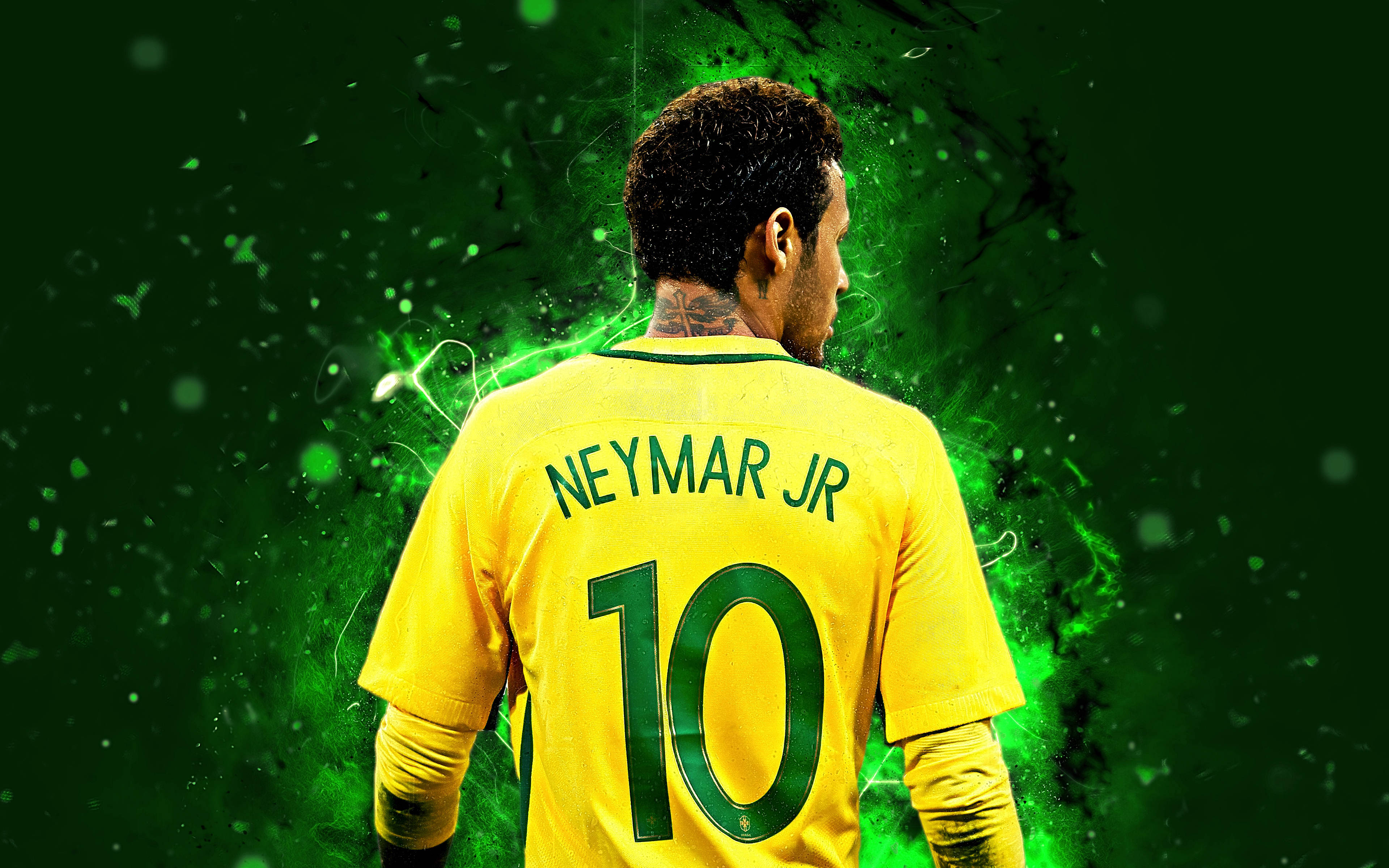 Camiseta de Neymar Jr de Brasil Fondos de pantalla