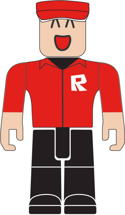 Camiseta Roja de Personaje de Roblox con Logo R Fondos de pantalla