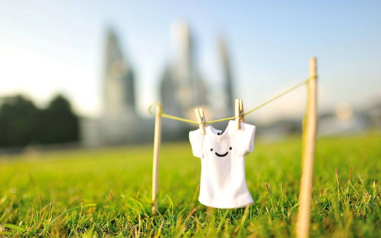 Camiseta Sonrisa Linda Escritorio Fondos de pantalla