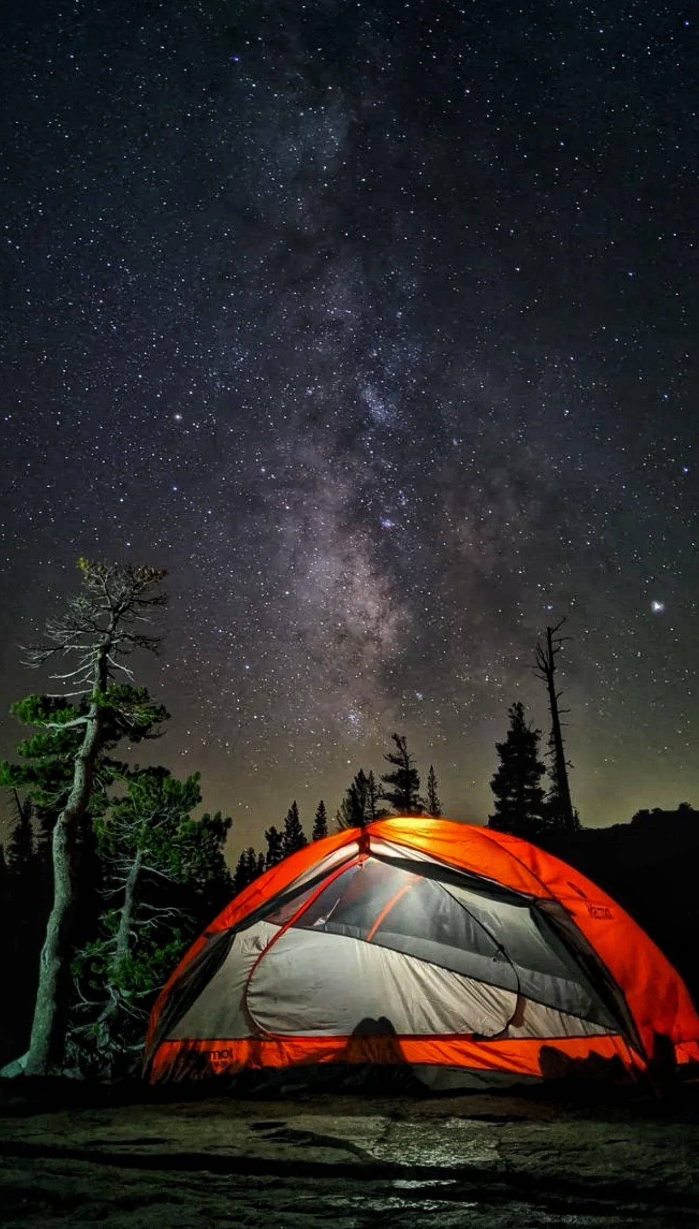 Campamento Bajo las Estrellas Google Pixel 4 Fondos de pantalla