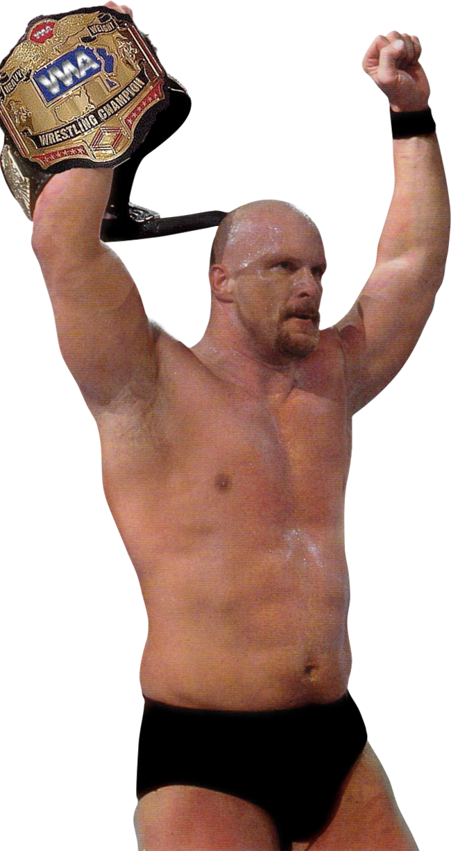 Campeón de lucha libre en pose de victoria Fondos de pantalla