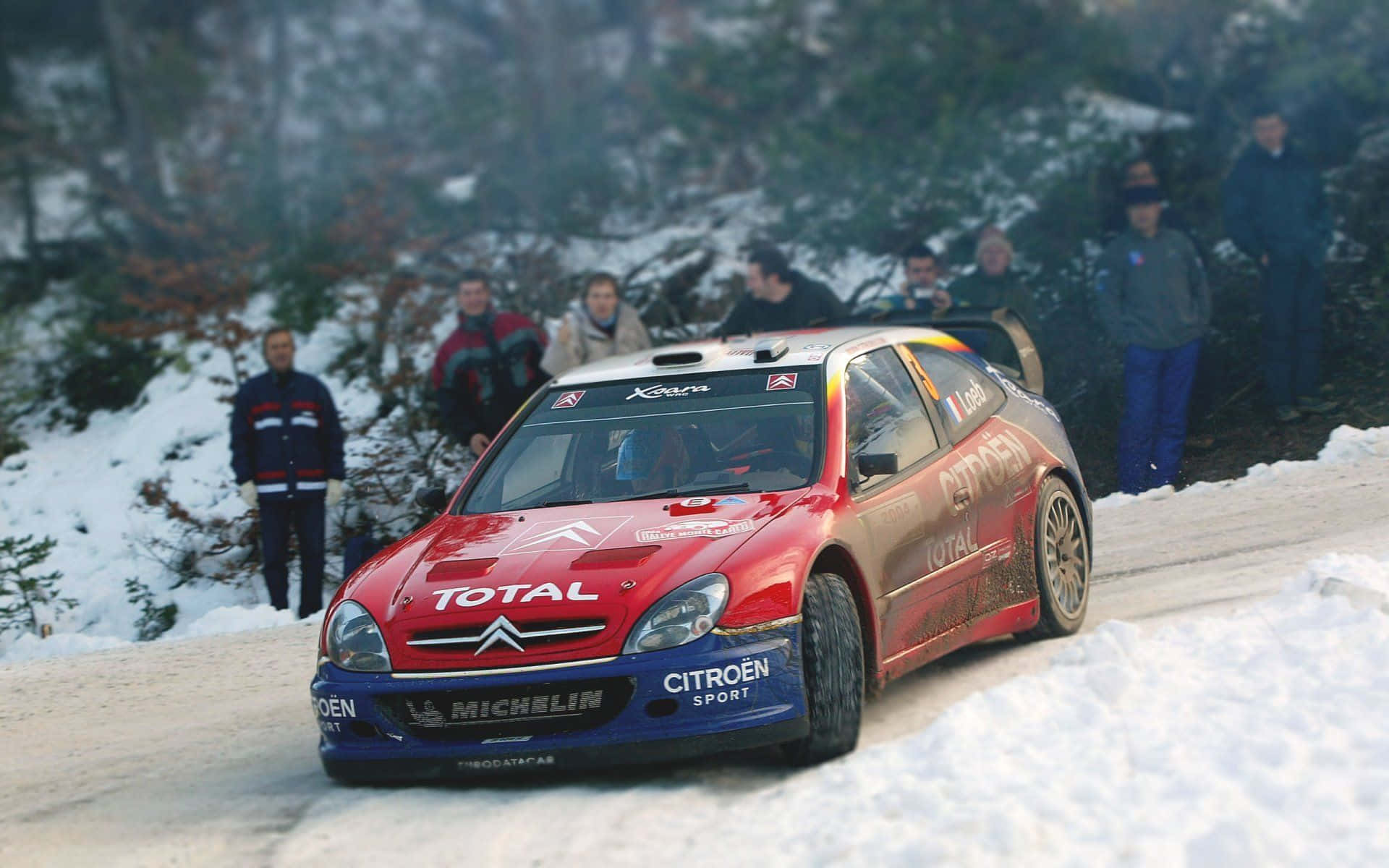 Campeonato de Carreras sobre Hielo de Alta Velocidad Fondos de pantalla