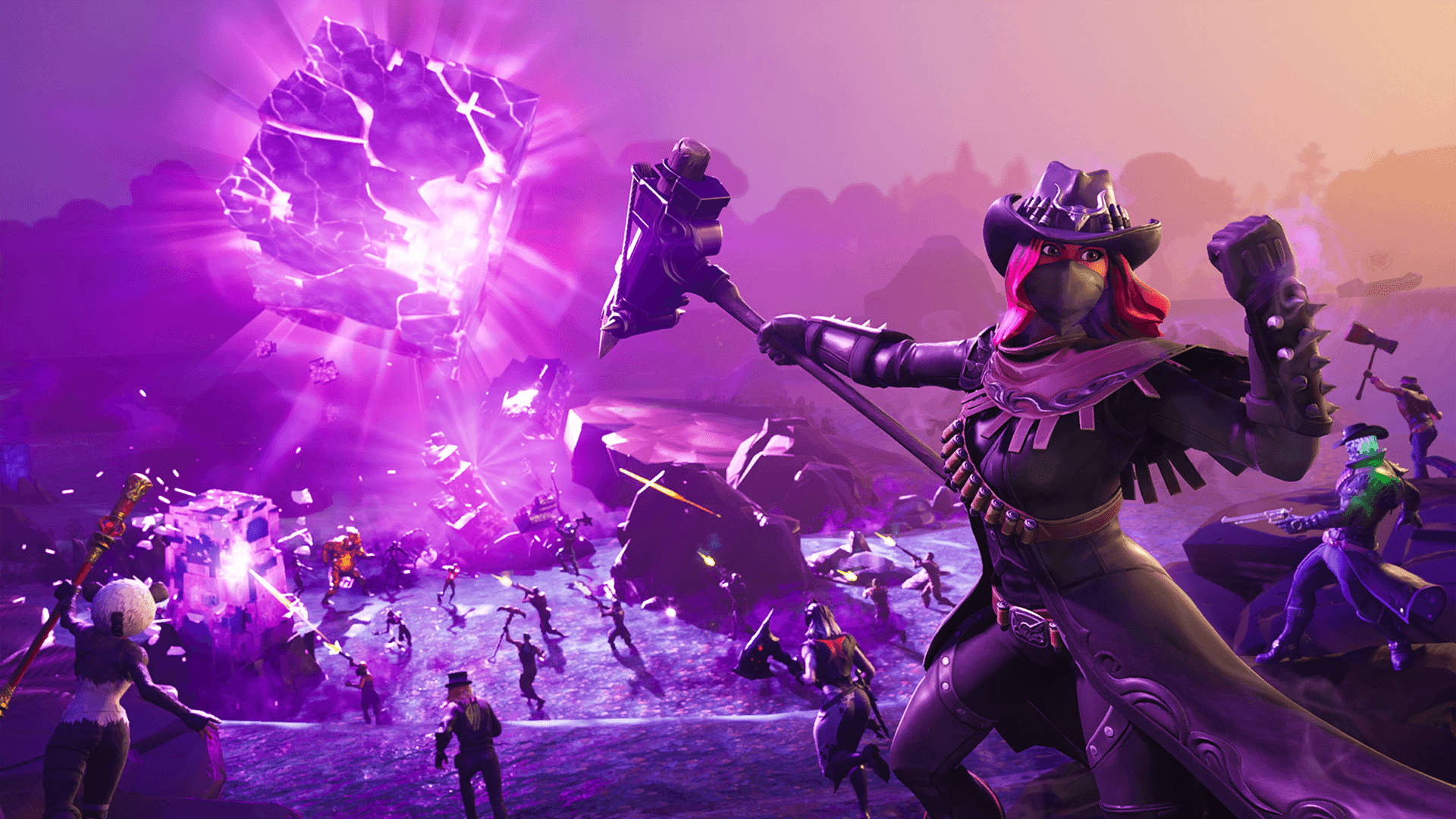 Campo de batalla de Calamity en Fortnite 1080 Fondos de pantalla