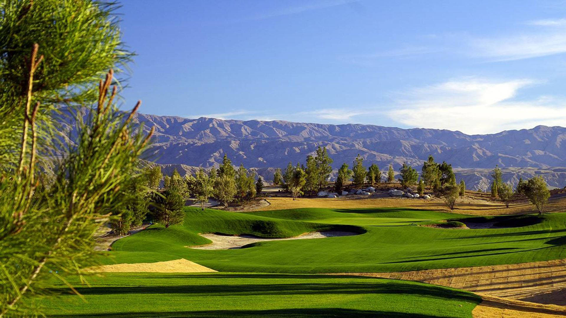 Campo de Golf Classic Club Country para Escritorio Fondos de pantalla