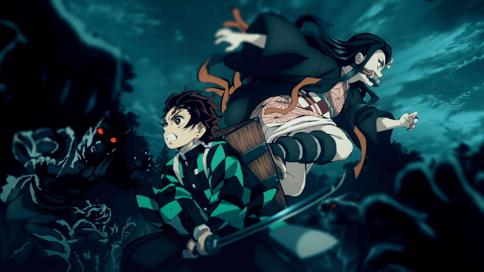 Canasta de Tanjiro de Demon Slayer Fondos de pantalla