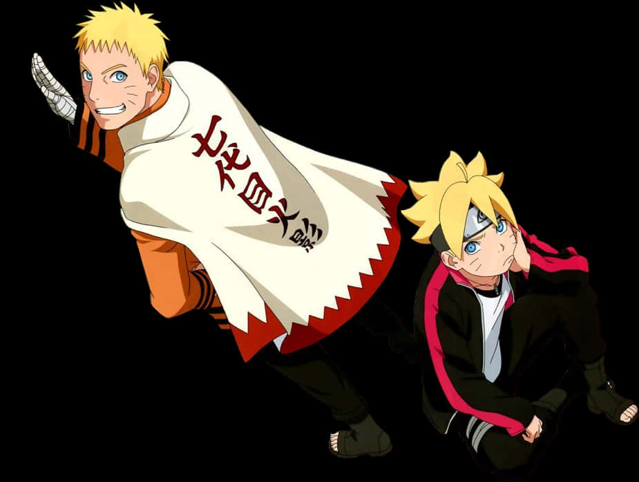 Capa Hokage de Naruto y Boruto Fondos de pantalla