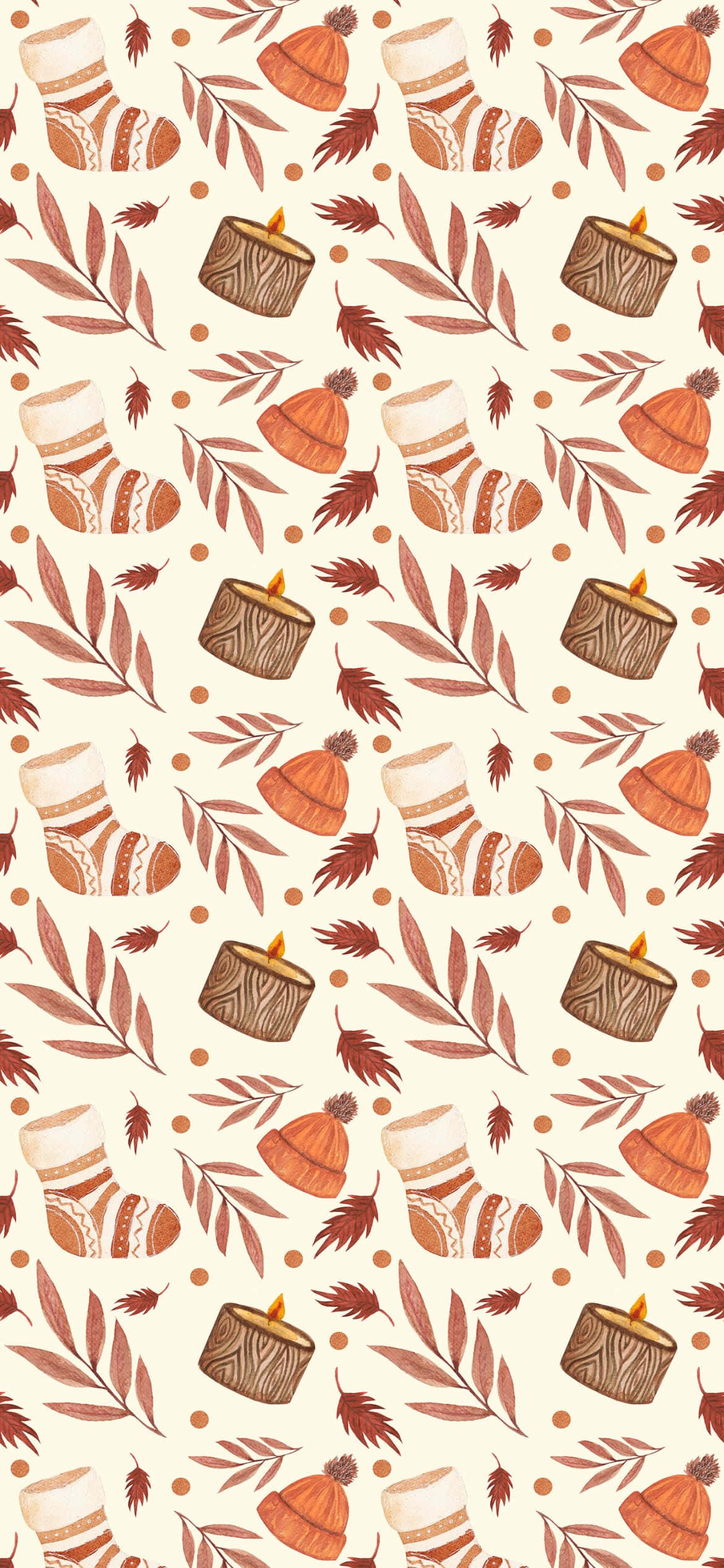 Captura la esencia del otoño con este fondo de hojas coloridas Fondos de pantalla
