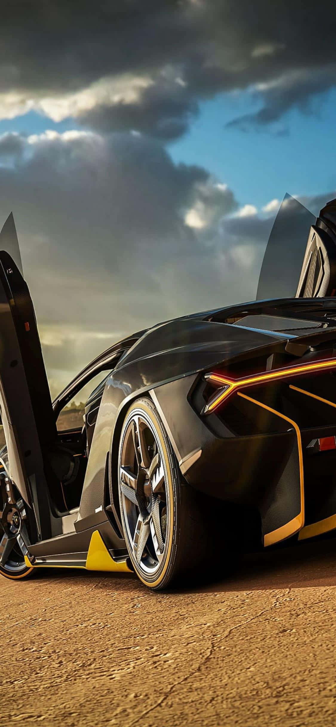 Captura la experiencia de carreras definitiva con el iPhone Xs y Forza Horizon 4 Fondos de pantalla