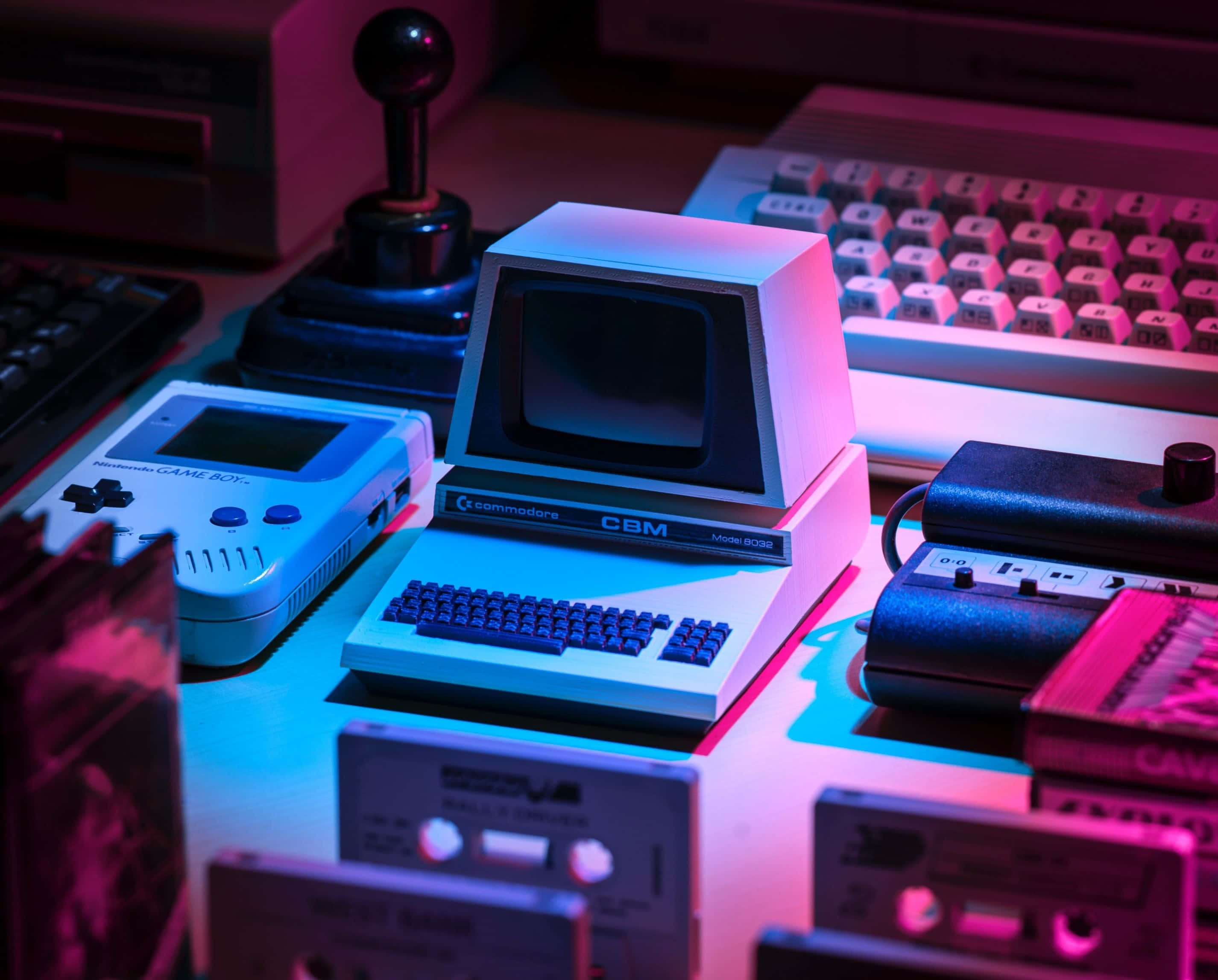 Captura un momento de belleza con esta estética de temática retro Fondos de pantalla