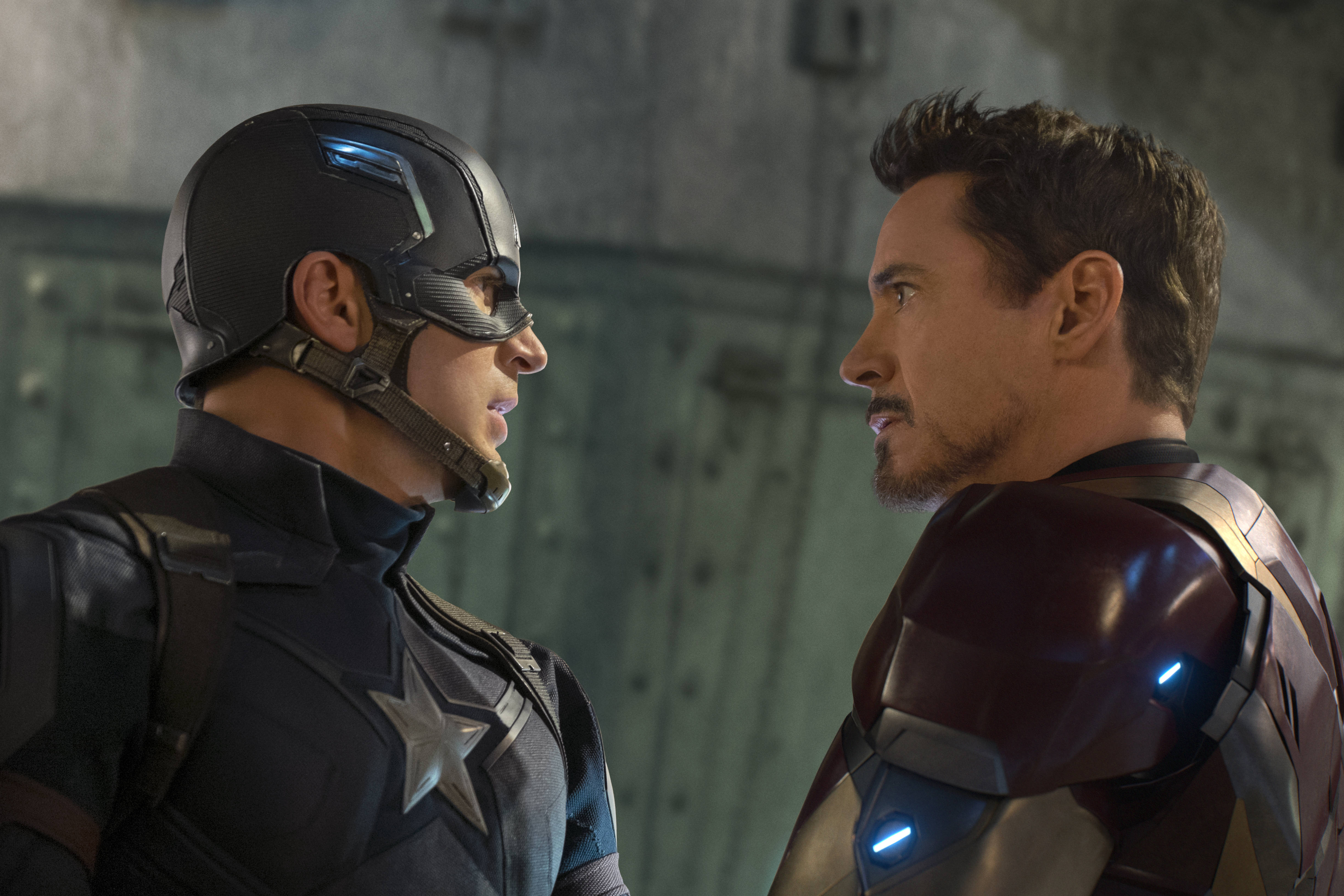 Cara a Cara Capitán América Civil War Fondos de pantalla