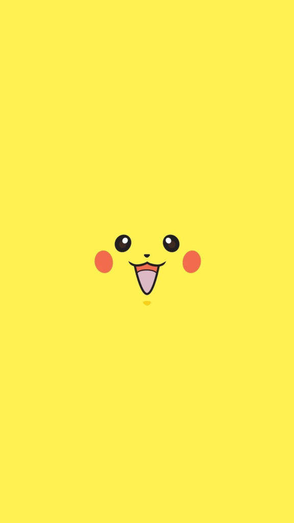 Cara de Pikachu iPhone 6 Fondos de pantalla