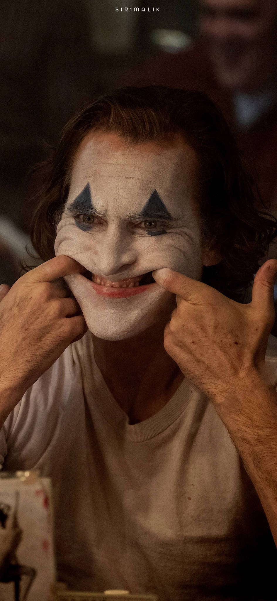 Cara feliz Joker 2019 Película Fondos de pantalla
