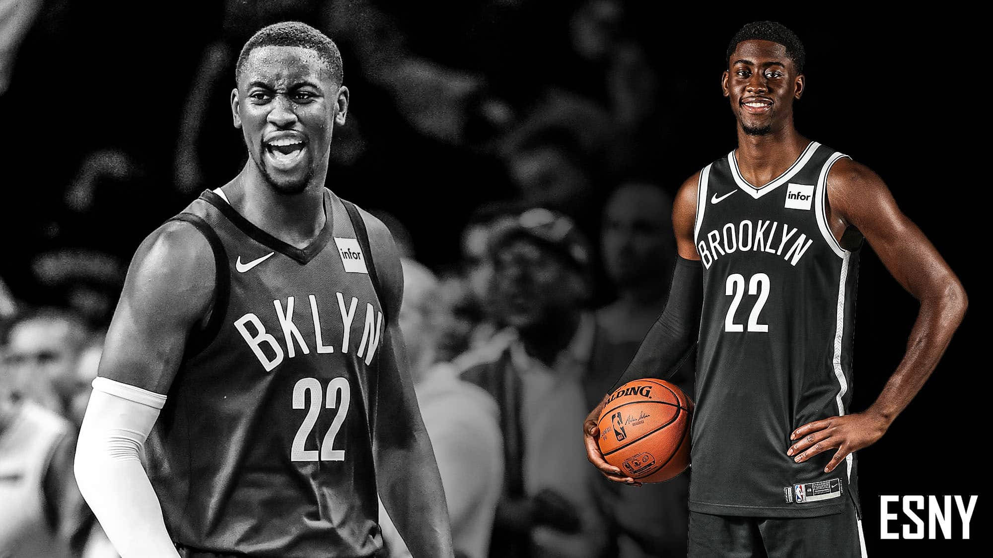 Caris Levert Número 22 de Brooklyn en Portada Fondos de pantalla
