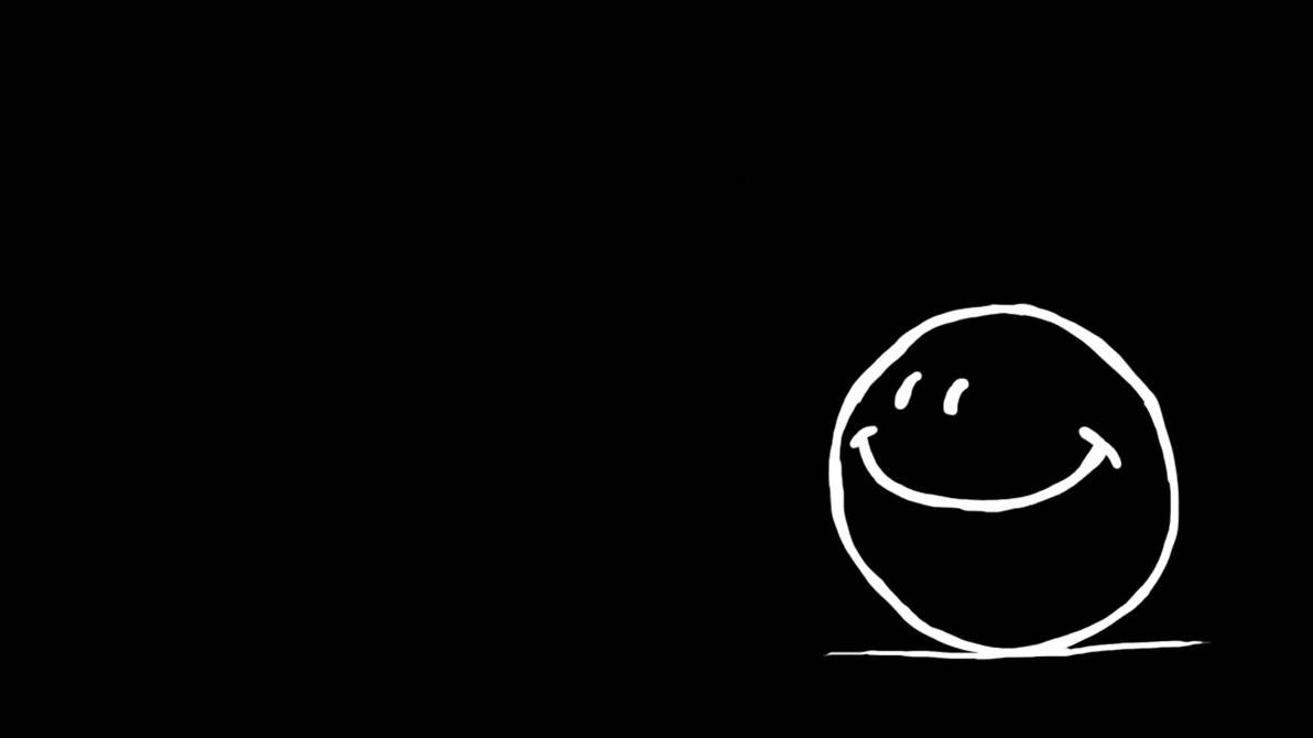 Carita Sonriente con Estética Simple Fondos de pantalla