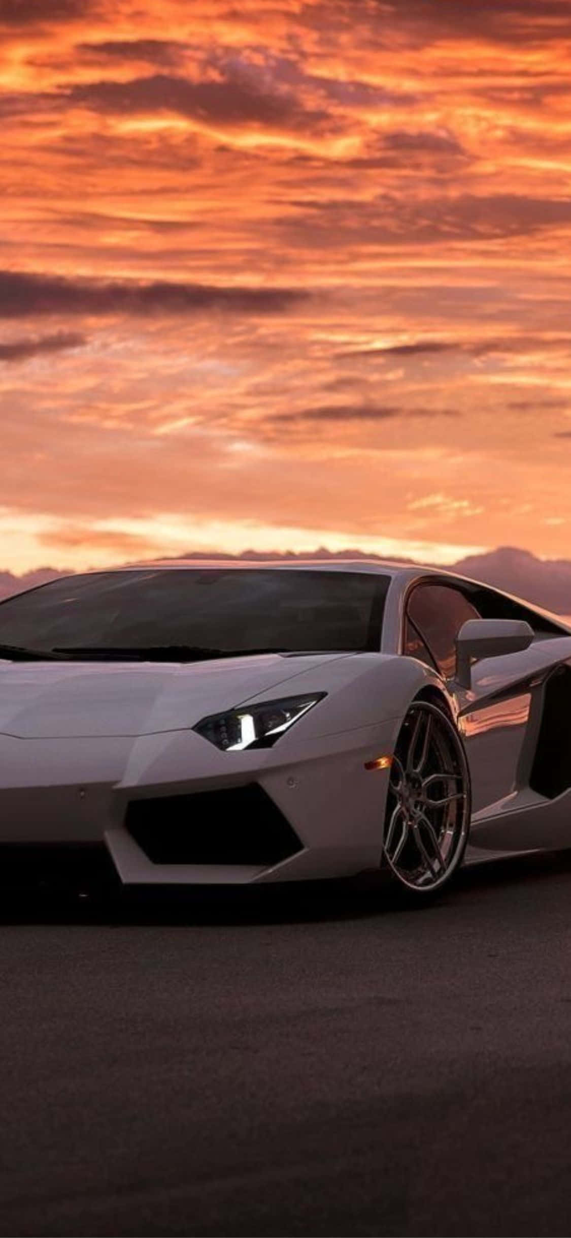 Carreras de lujo con el iPhone XS y Bugatti Fondos de pantalla