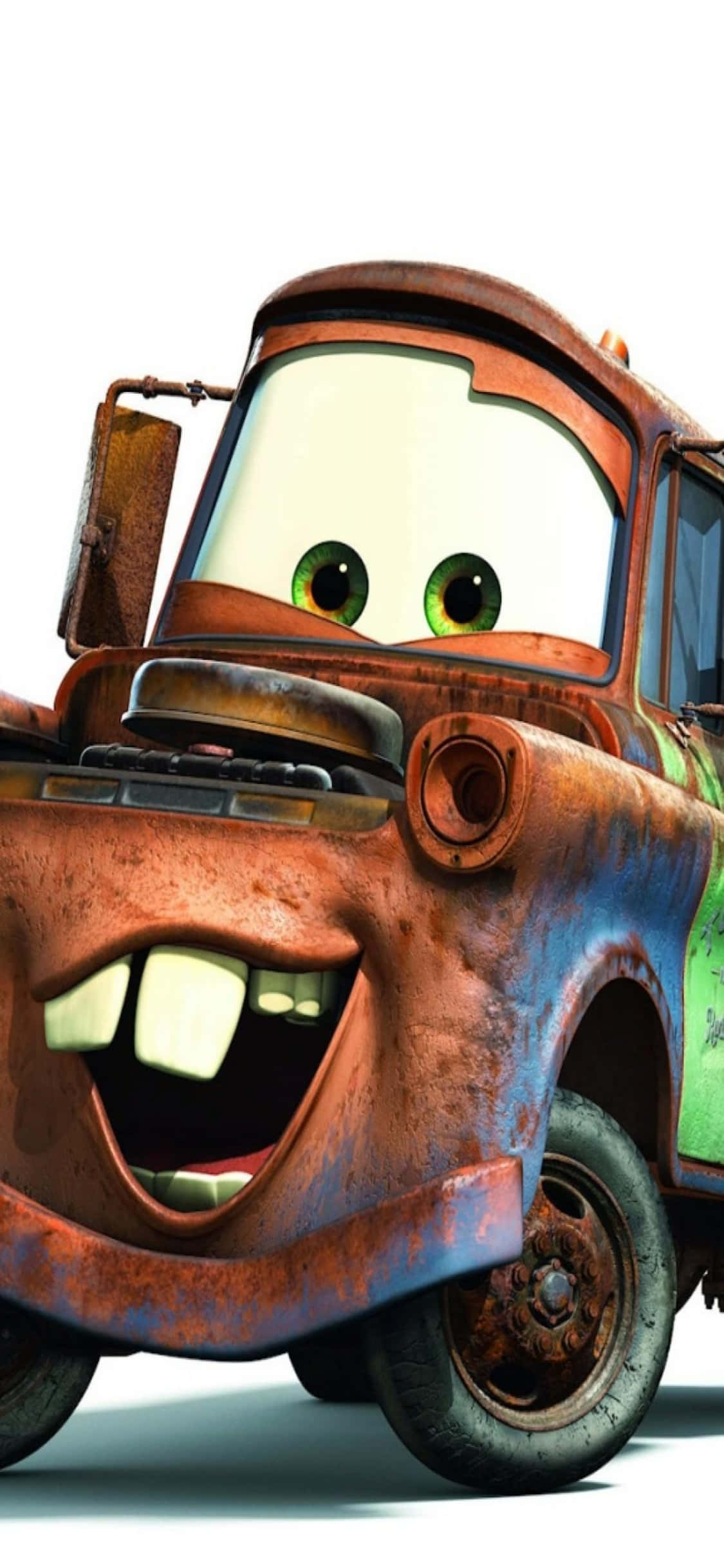 Cars Tow Mater como fondo para iPhone X Fondos de pantalla