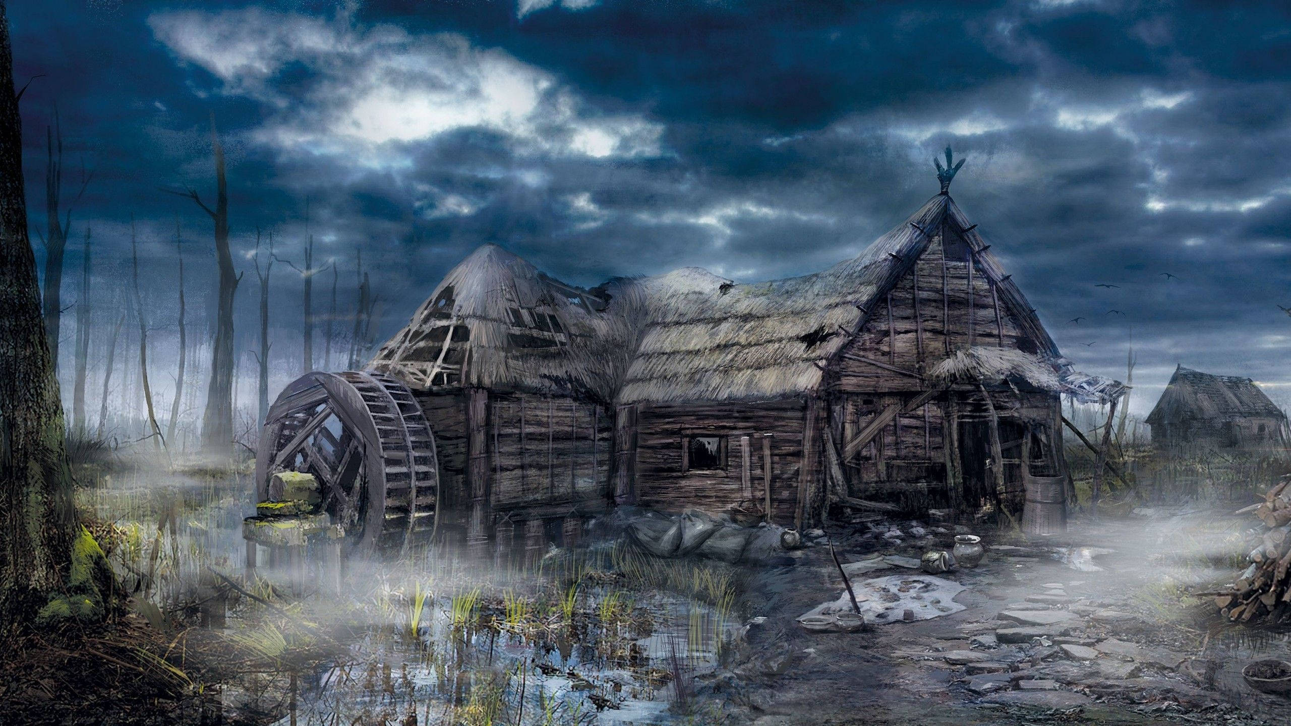 Casa Abandonada de The Witcher 3 Fondos de pantalla