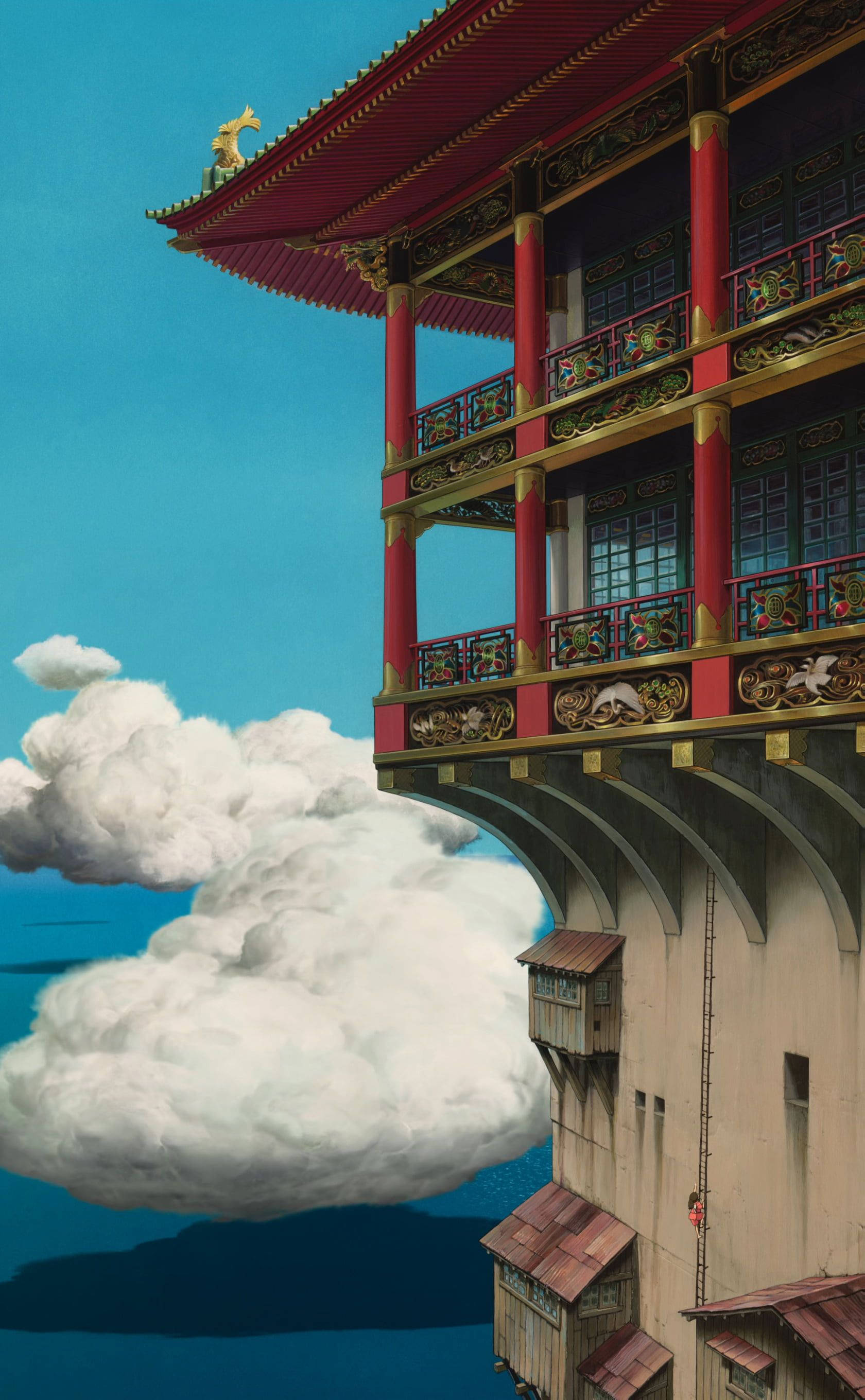 Casa de Baños de Yubaba de El Viaje de Chihiro Fondos de pantalla