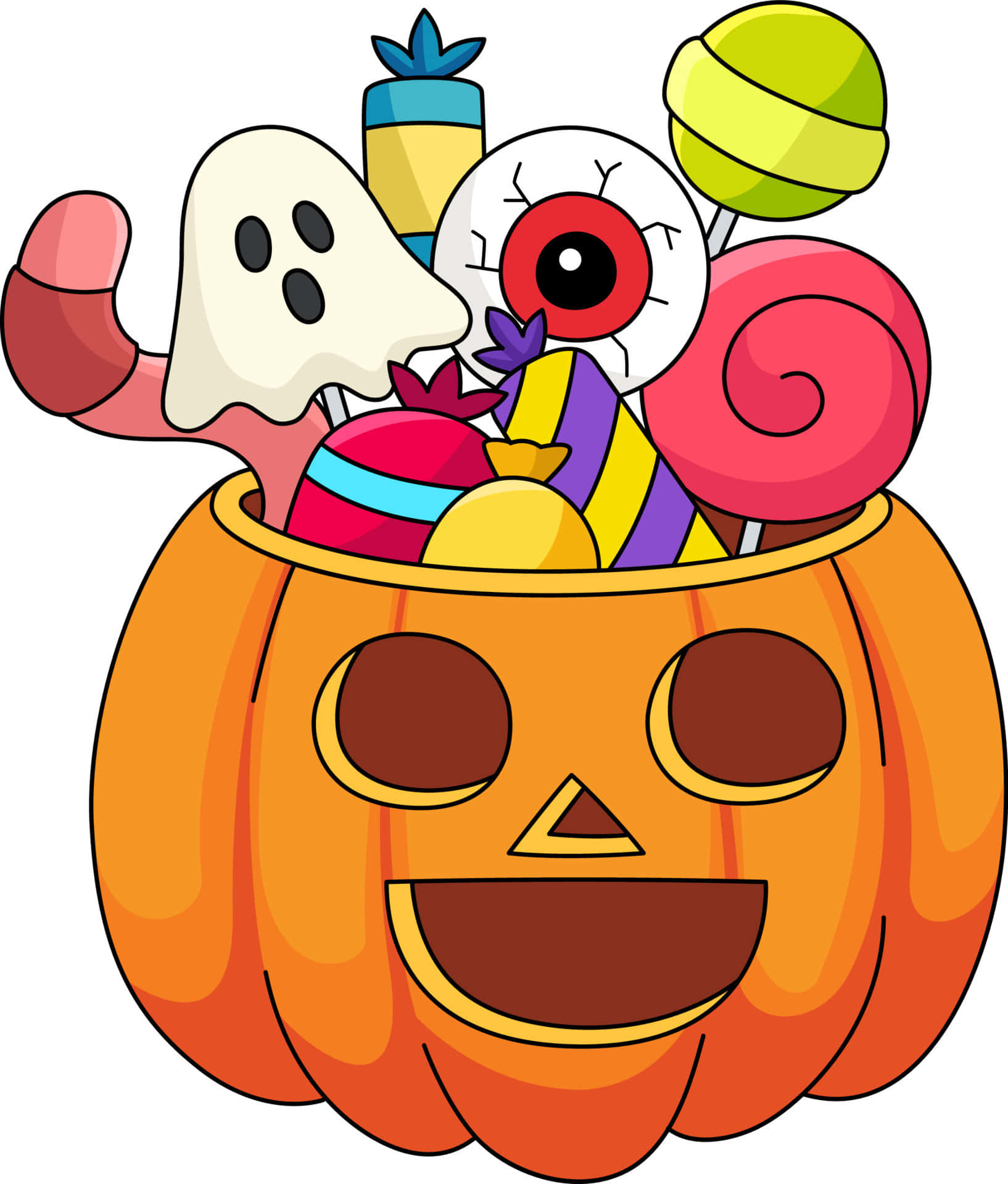 ¡Casa embrujada llena de sorpresas aterradoras en una espeluznante noche de Halloween! Fondos de pantalla