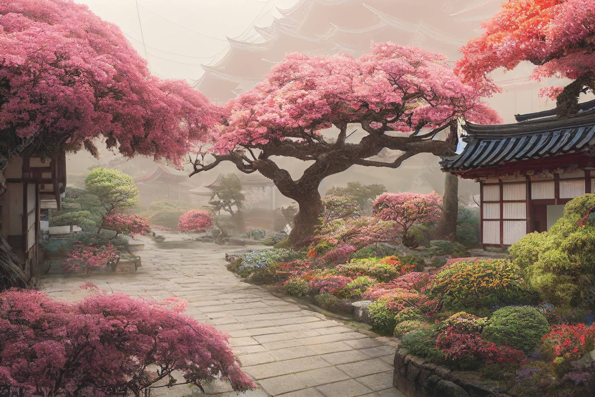 Cerezos en Japón
