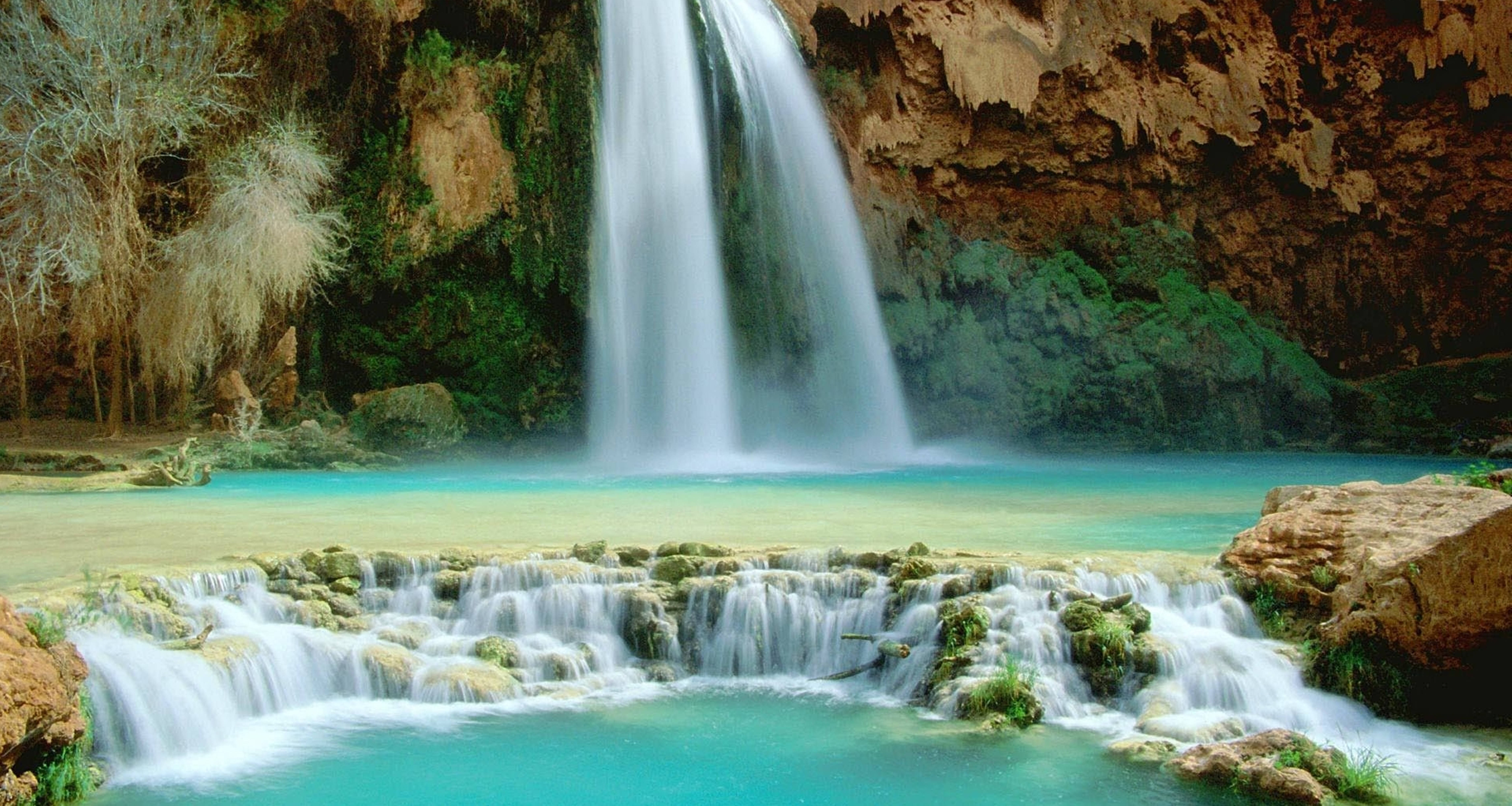 Cascada HD de Havasu Falls, Arizona, EE. UU. Fondos de pantalla