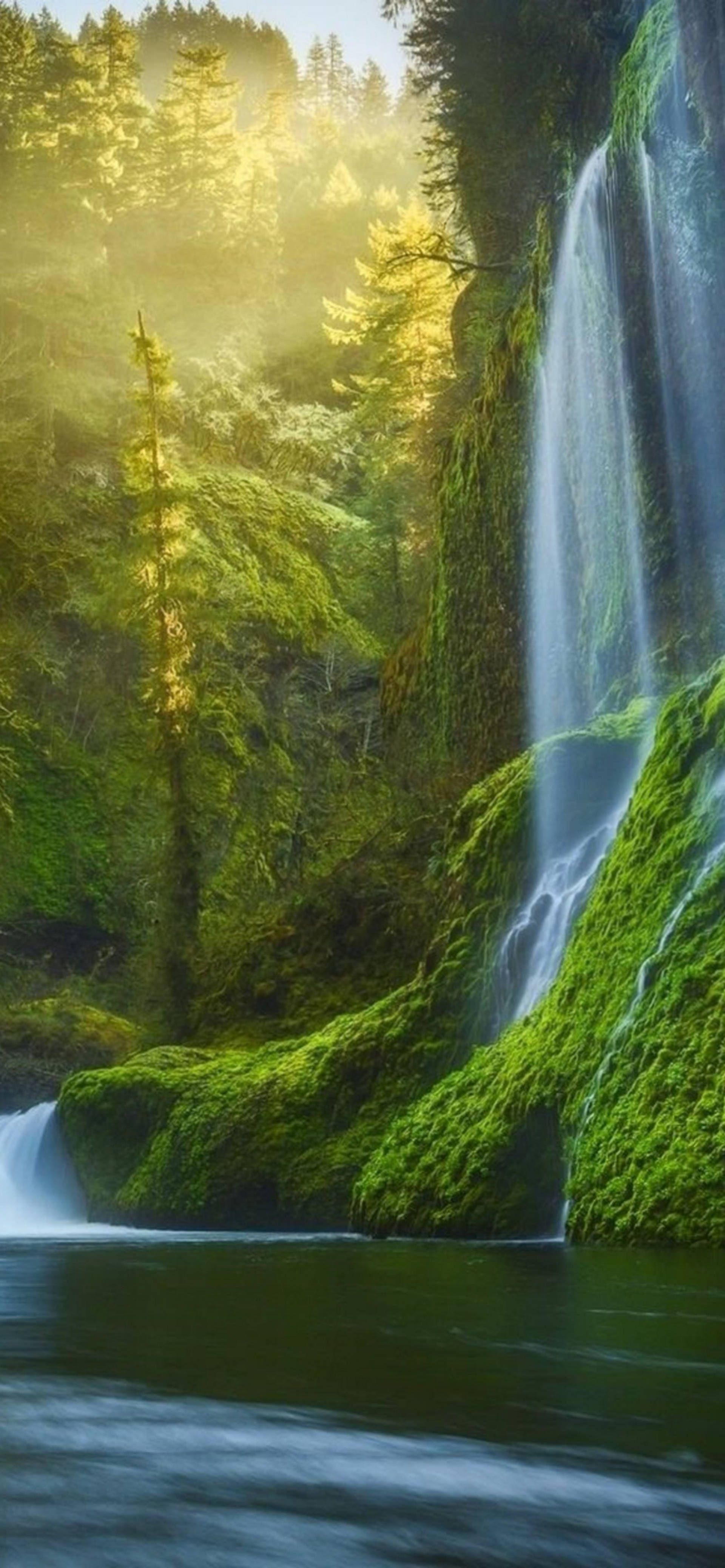 Cascada para iPhone 13 Pro Max Fondos de pantalla