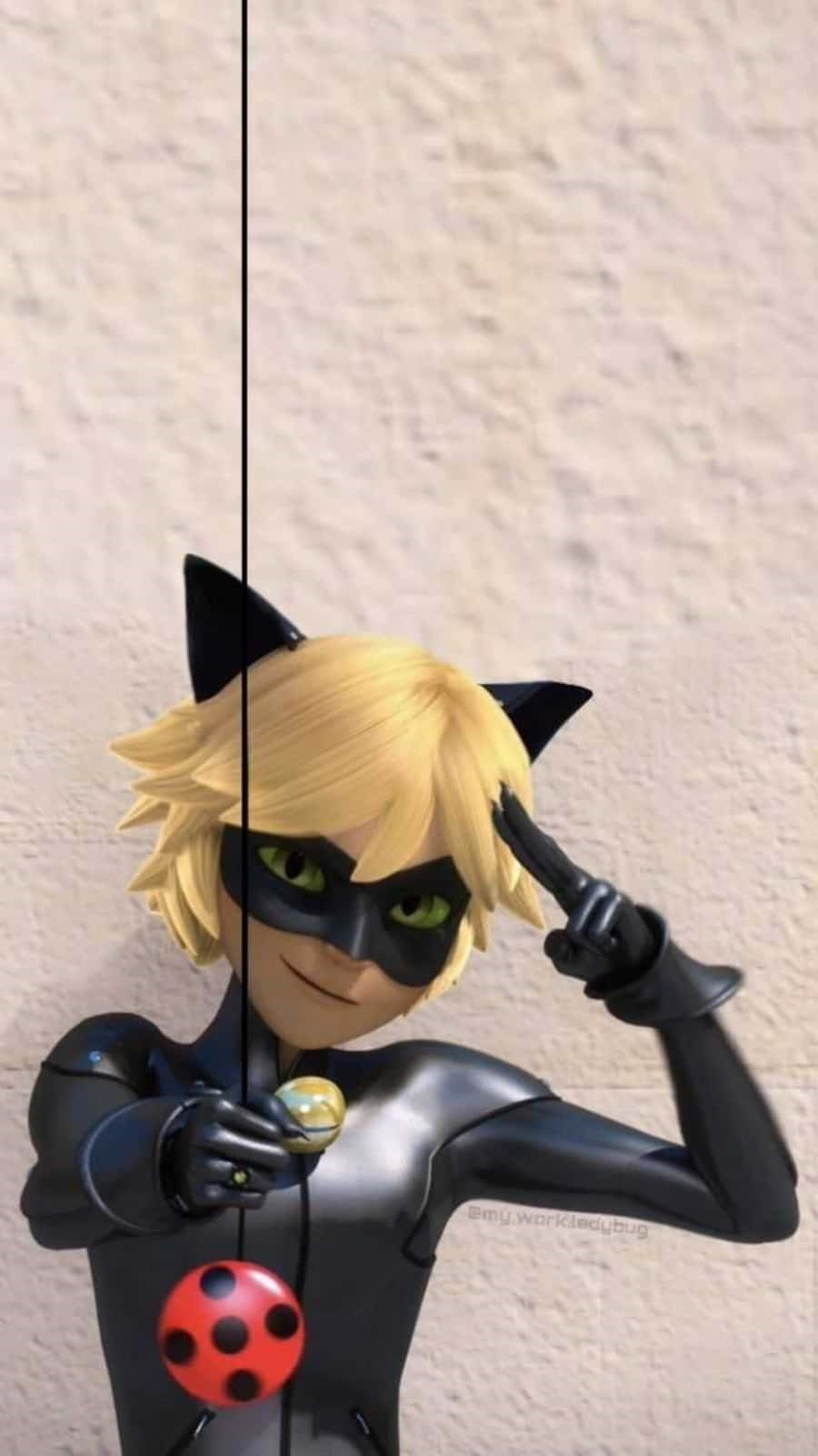 Cat Noir está listo para conquistar la ciudad Fondos de pantalla