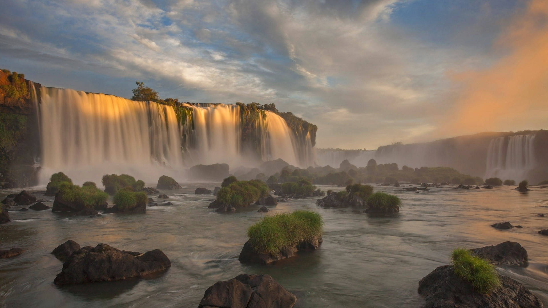 Cataratas del Iguazú en Argentina Fondos de pantalla