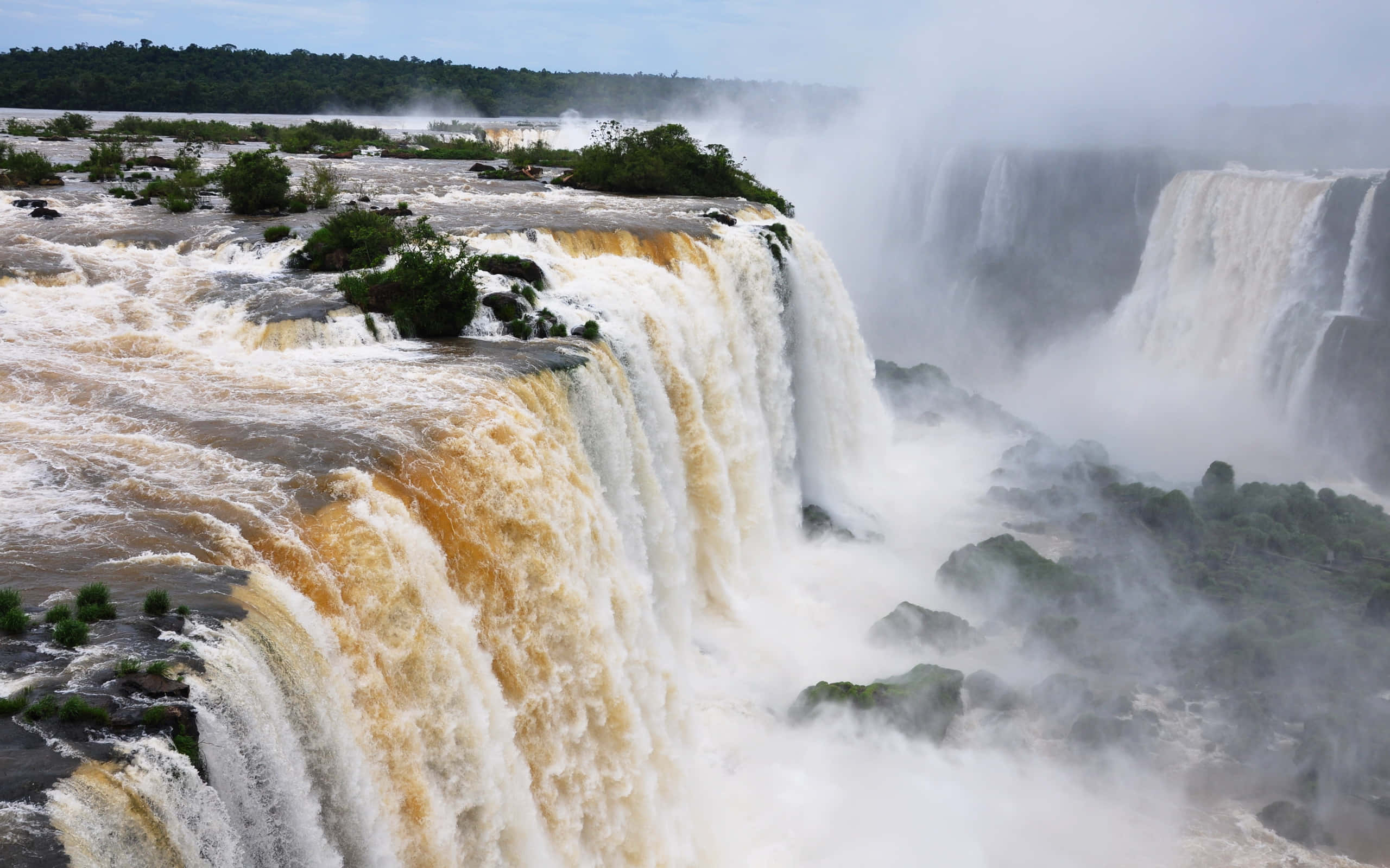 Cataratas del Iguazú, la Séptima Maravilla del Mundo Fondos de pantalla