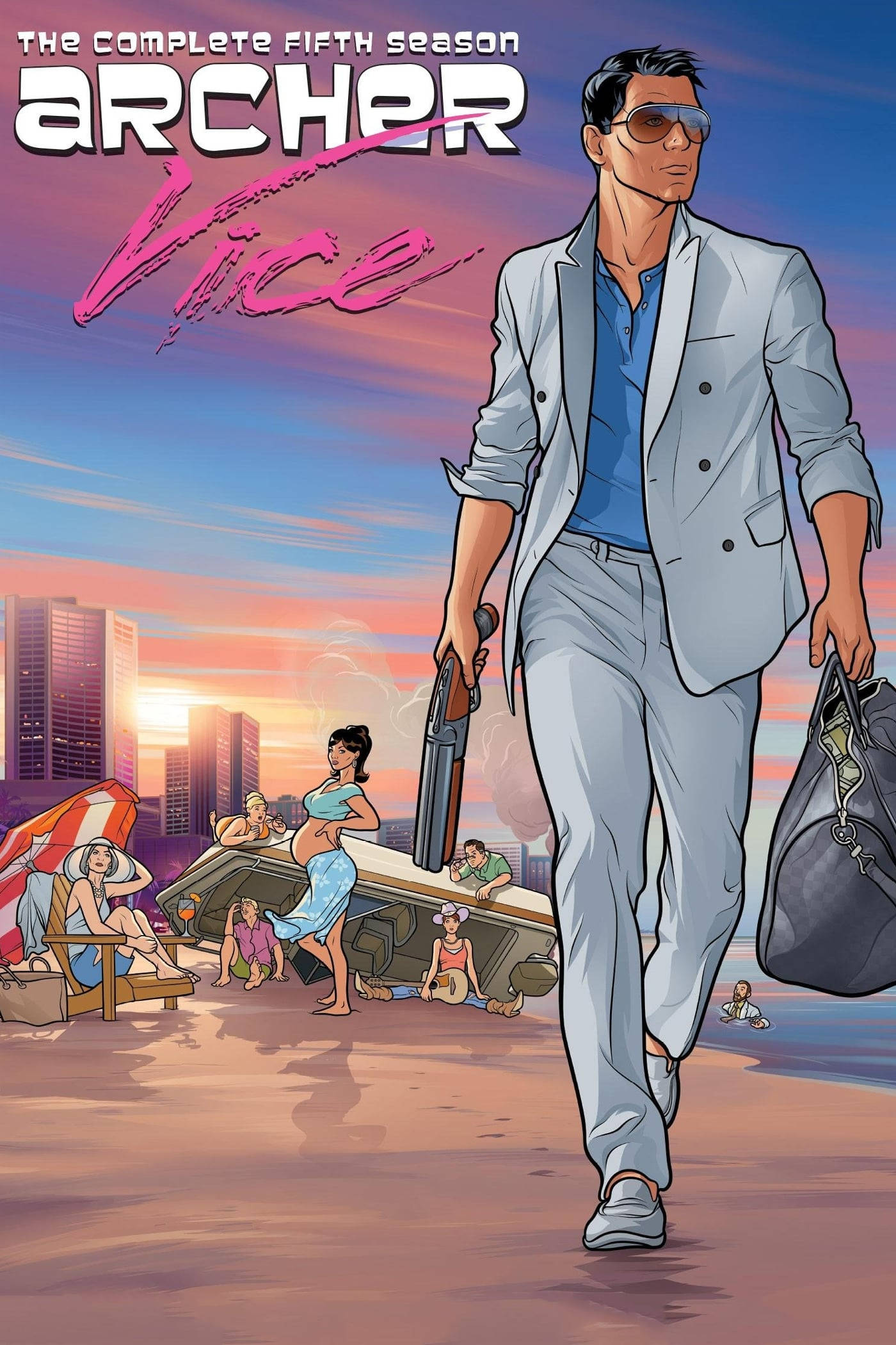 Cautivador Póster de Archer Vice Fondos de pantalla