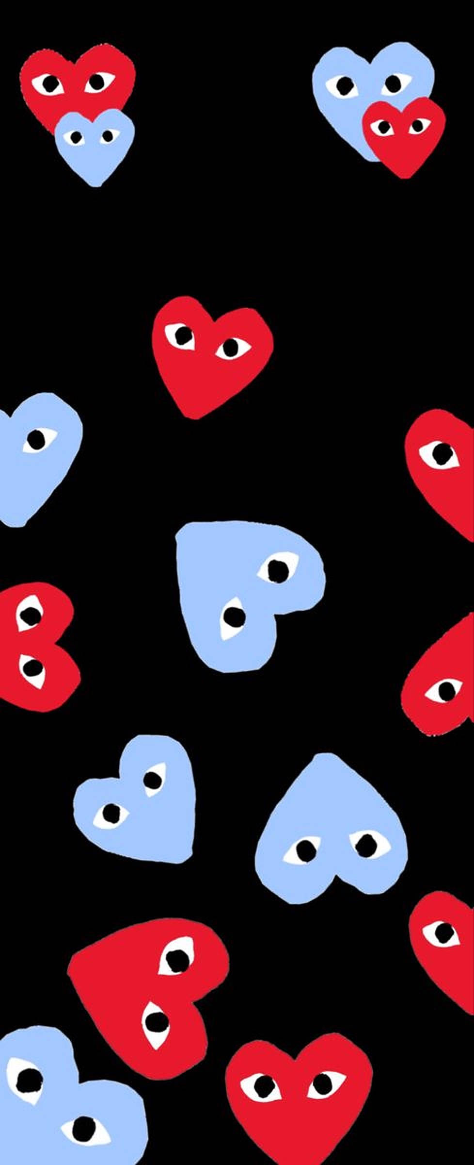 CDG Rojo y Azul Fondos de pantalla