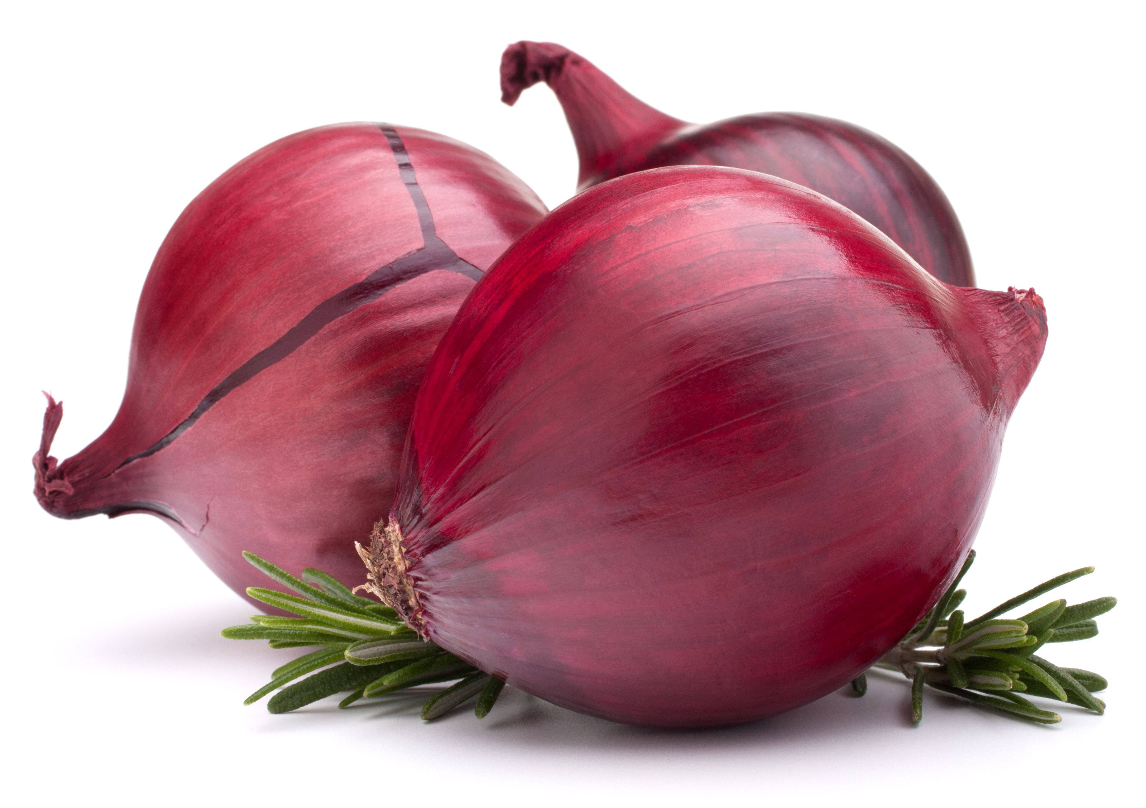 Cebollas Rojas y Ramitas de Romero Fondos de pantalla