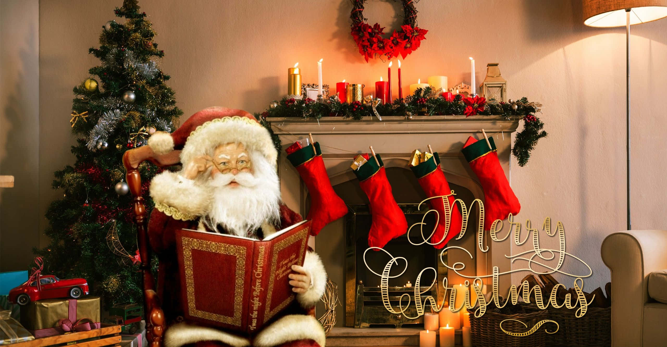 ¡Celebra esta alegre temporada con una Feliz Navidad! Fondos de pantalla