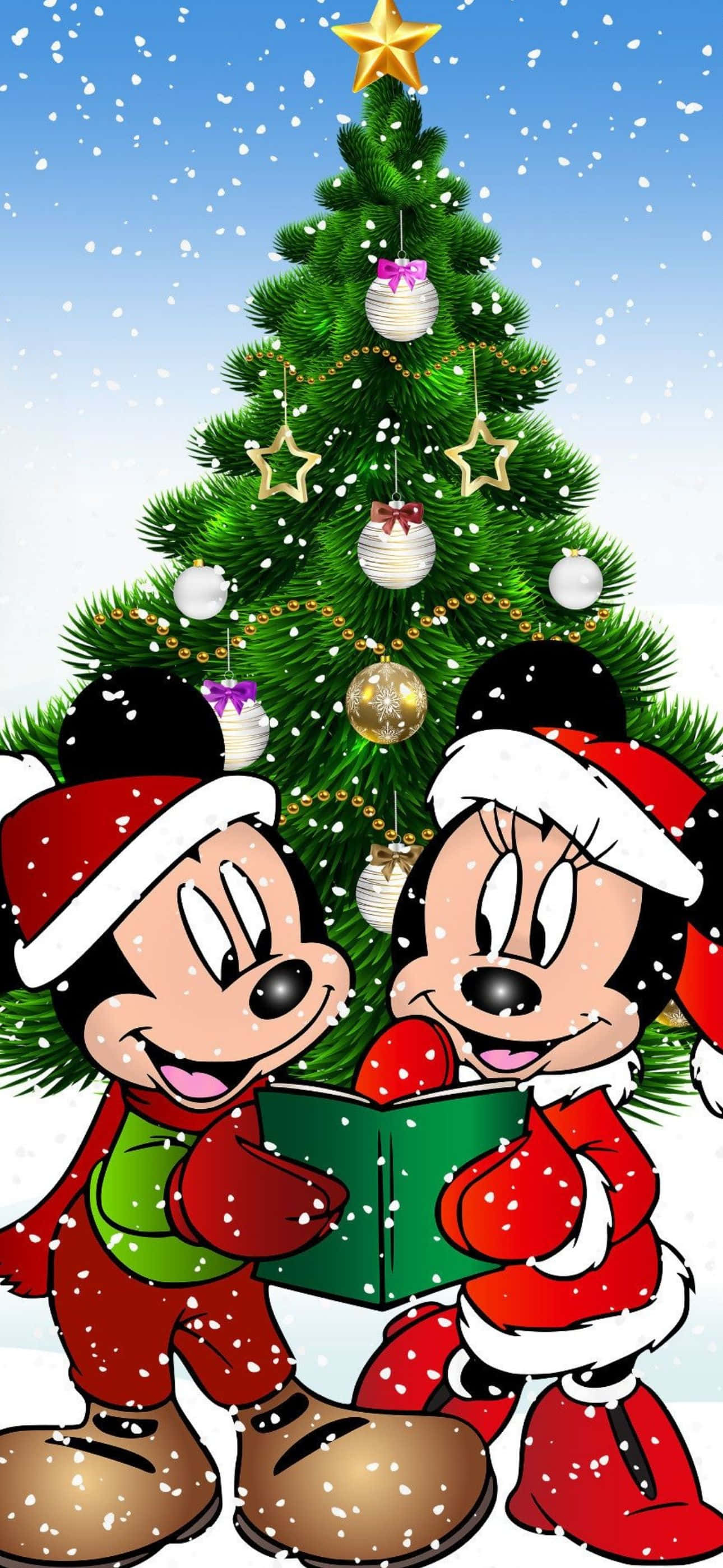 Celebra esta Navidad con el último iPhone Fondos de pantalla