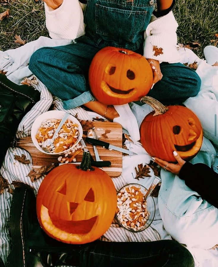 "¡Celebra Halloween con estilo con esta estética espeluznante pero hermosa!" Fondos de pantalla