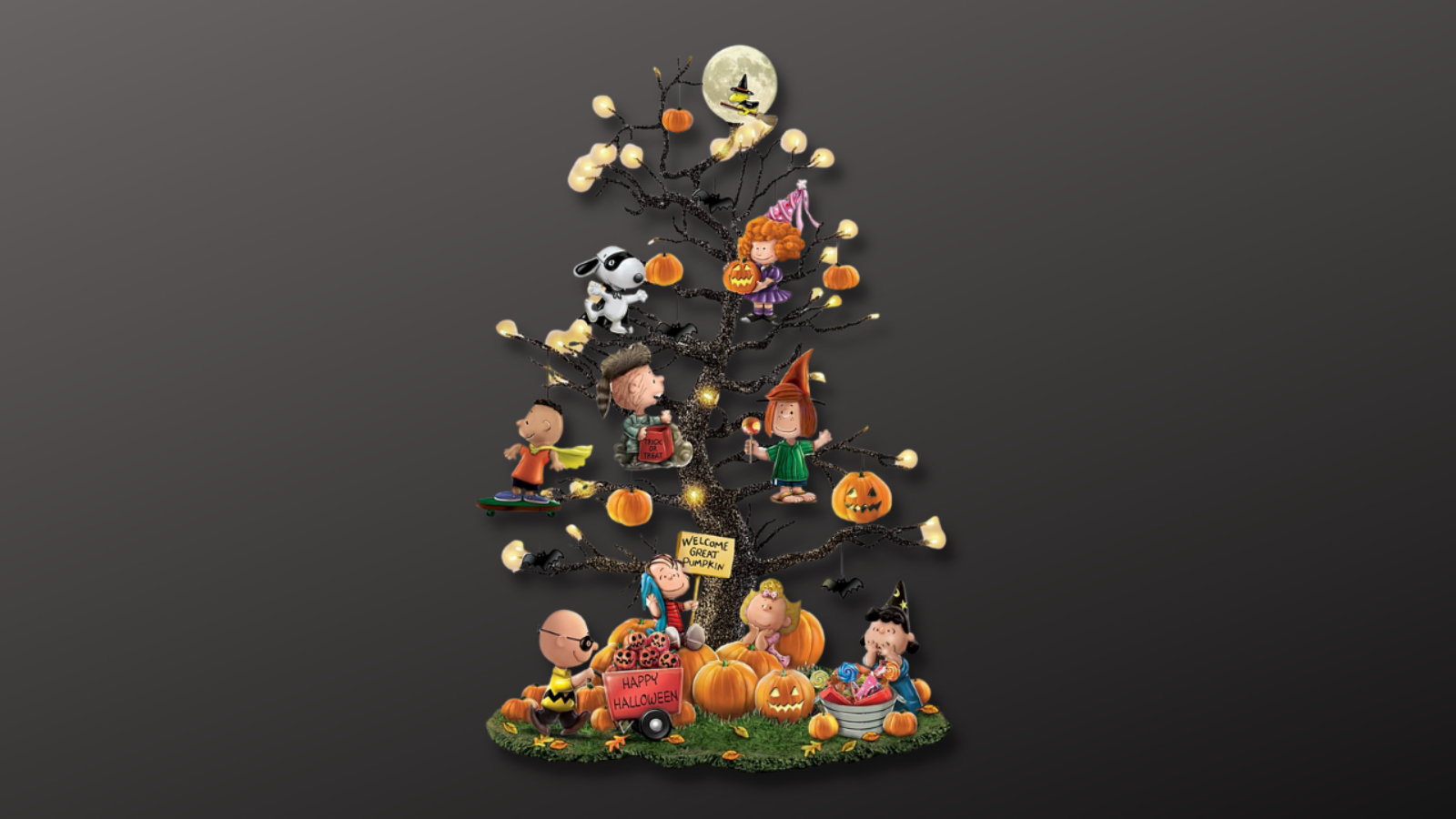 ¡Celebra Halloween con Charlie Brown! Fondos de pantalla