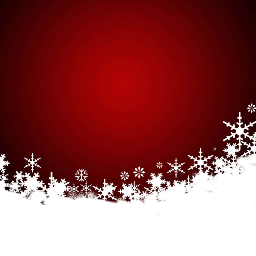Celebra la Navidad con estilo con este fondo navideño rojo festivo Fondos de pantalla