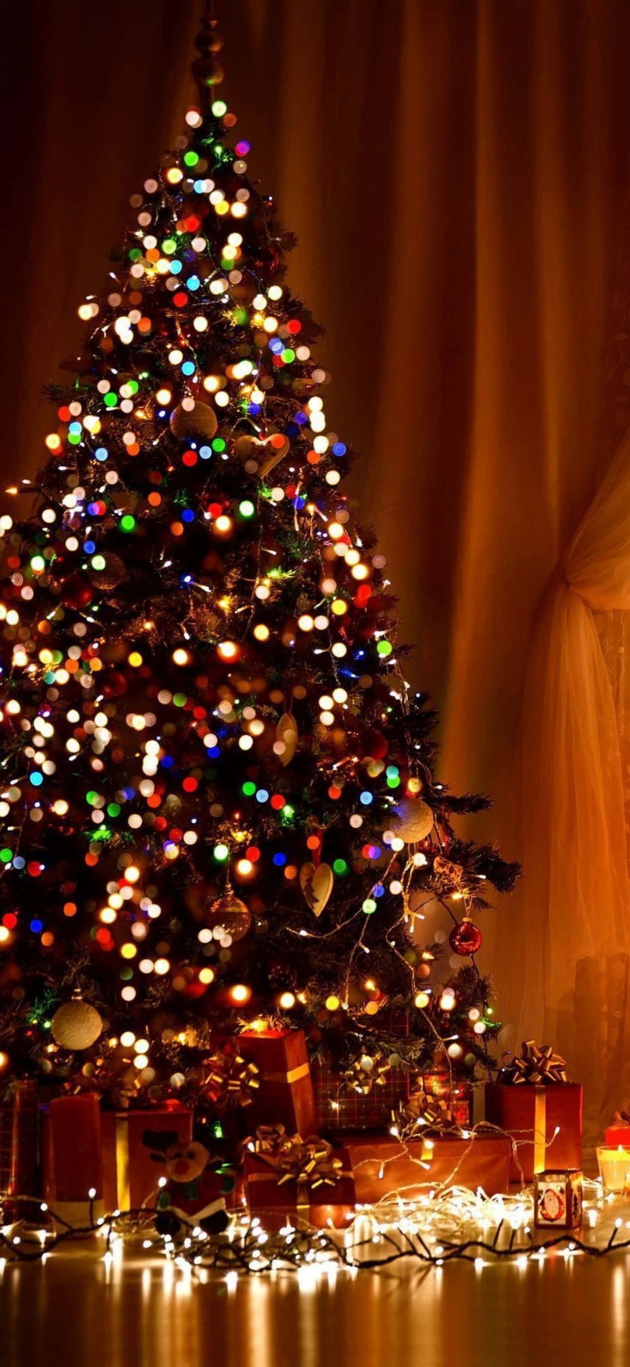 Celebra la Navidad con un iPhone nuevo Fondos de pantalla