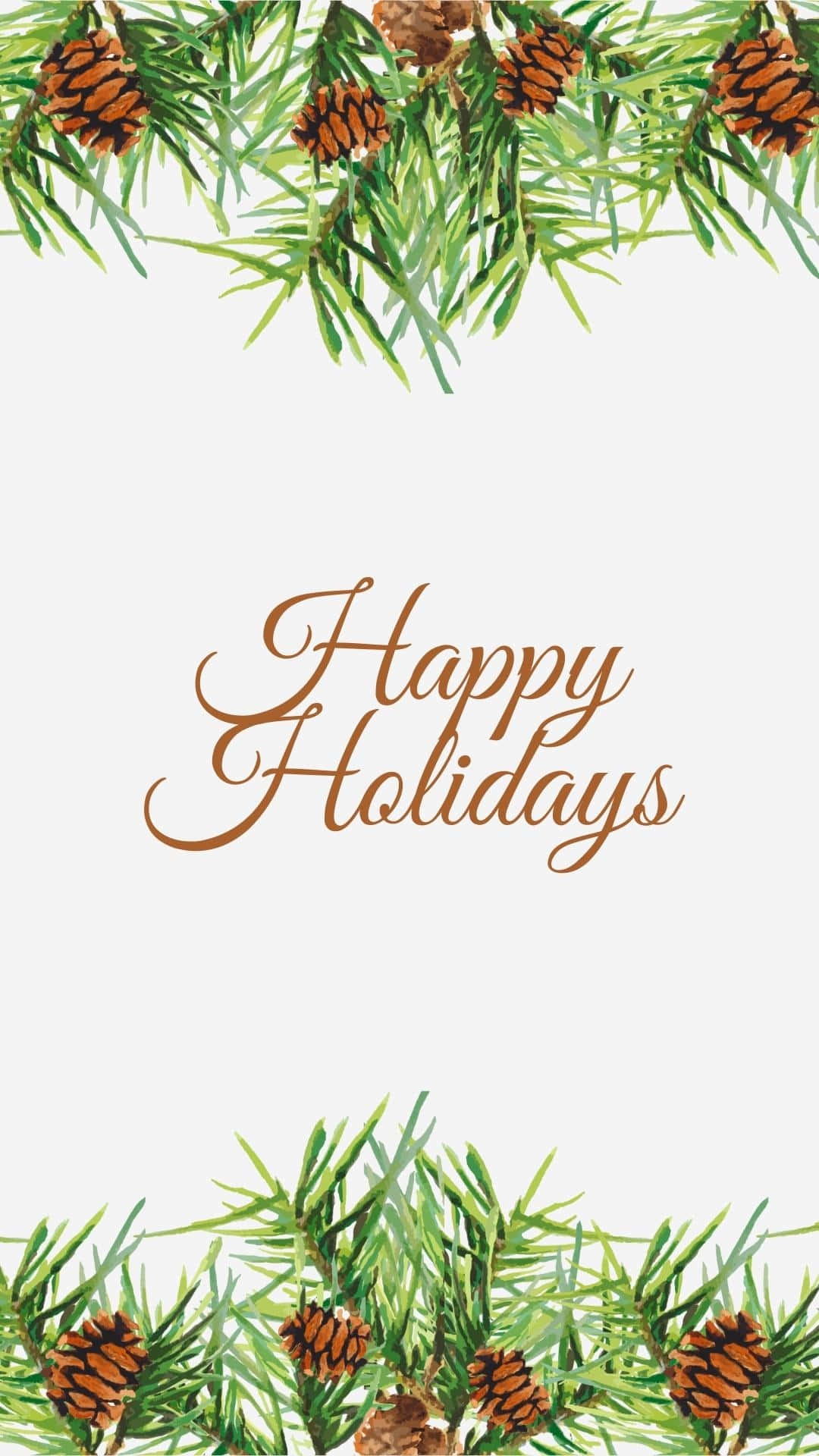 Celebra la Navidad con una pantalla de teléfono alegre Fondos de pantalla