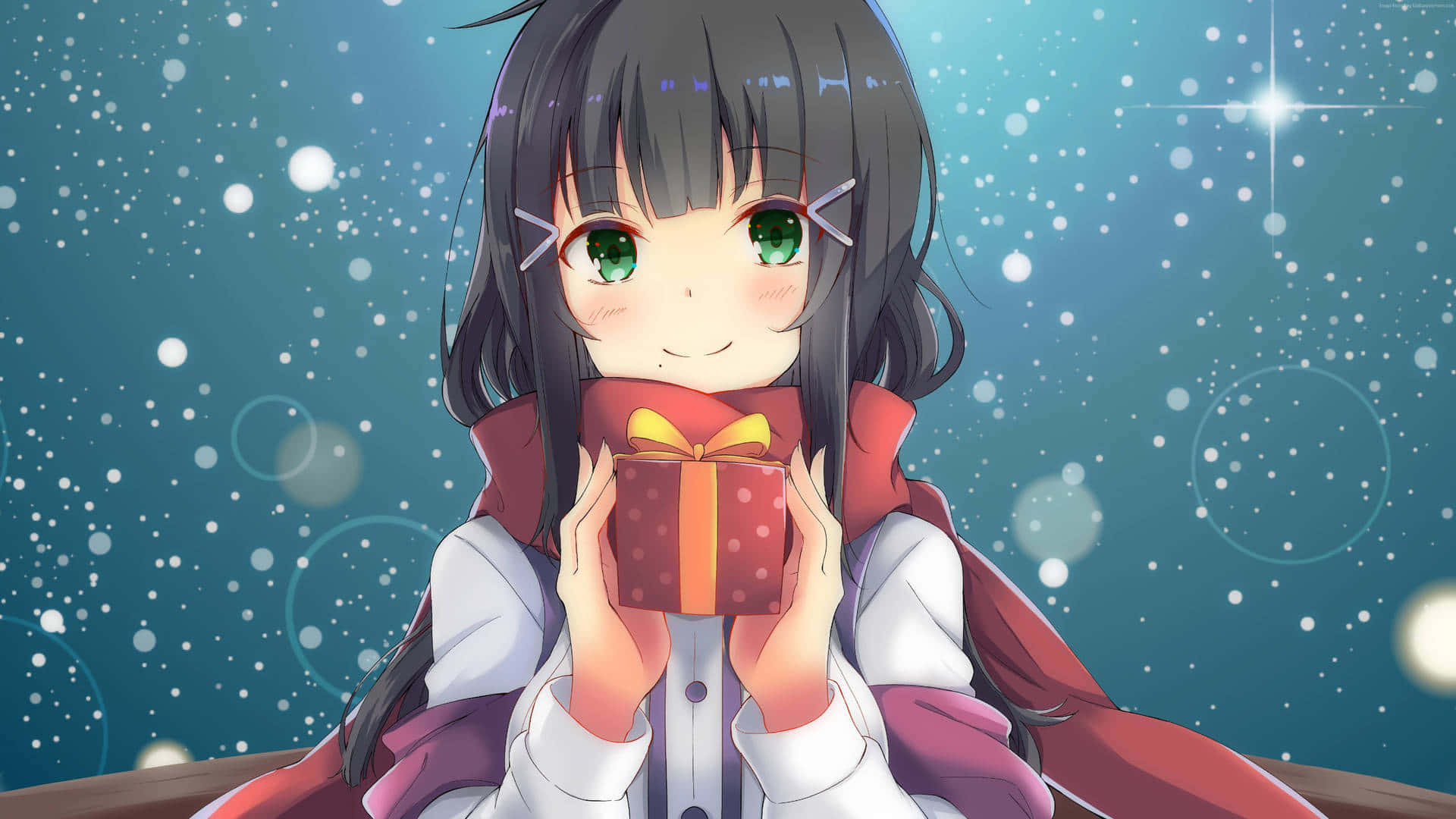 Celebra la Navidad en el Mundo Anime Fondos de pantalla