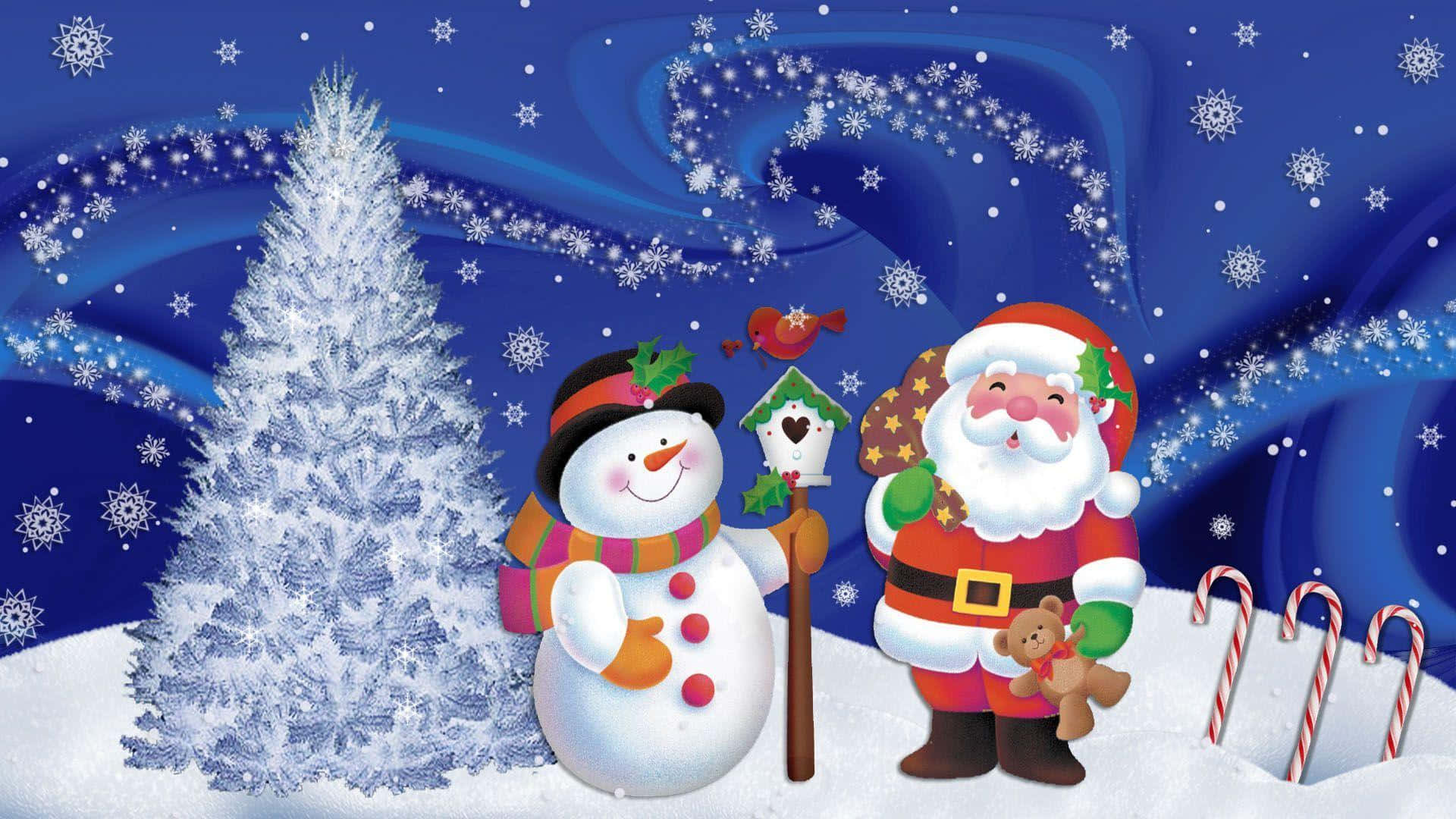 ¡Celebra la temporada con este lindo fondo navideño! Fondos de pantalla