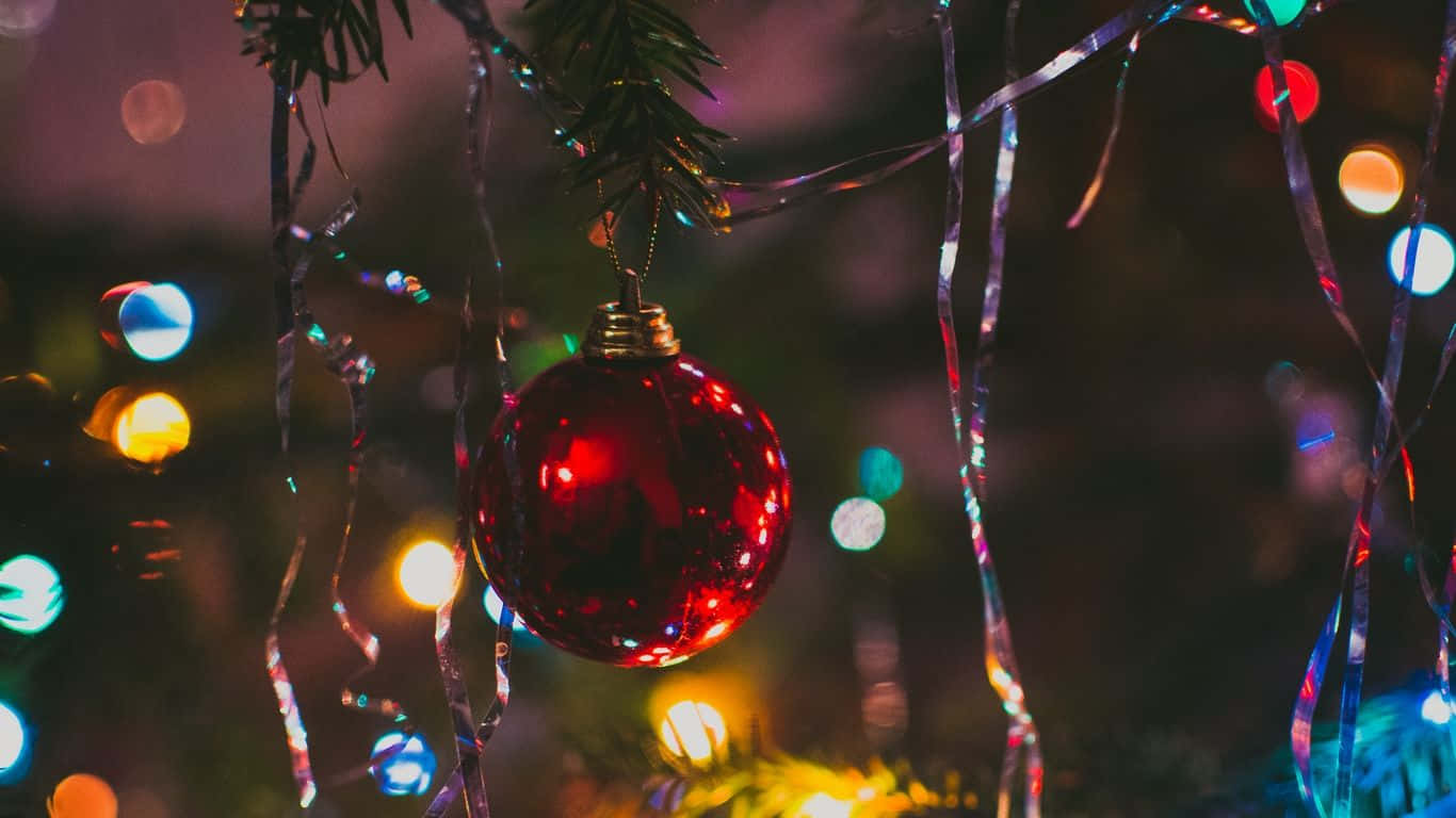 ¡Celebra las festividades de esta temporada con luces navideñas vibrantes! Fondos de pantalla