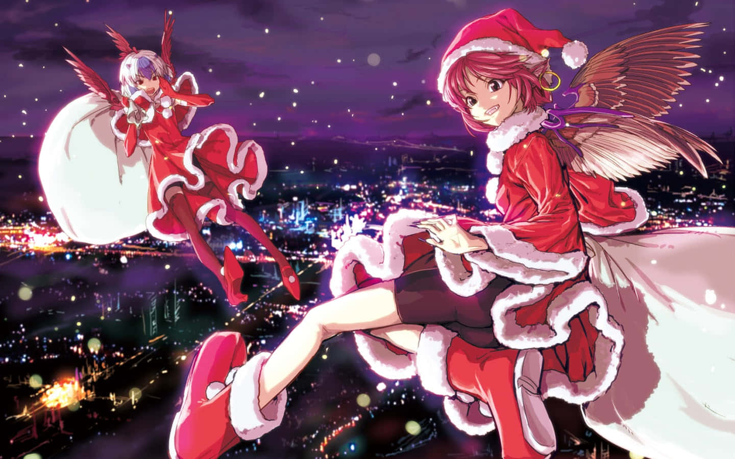 ¡Celebra las fiestas con una Navidad Anime! Fondos de pantalla