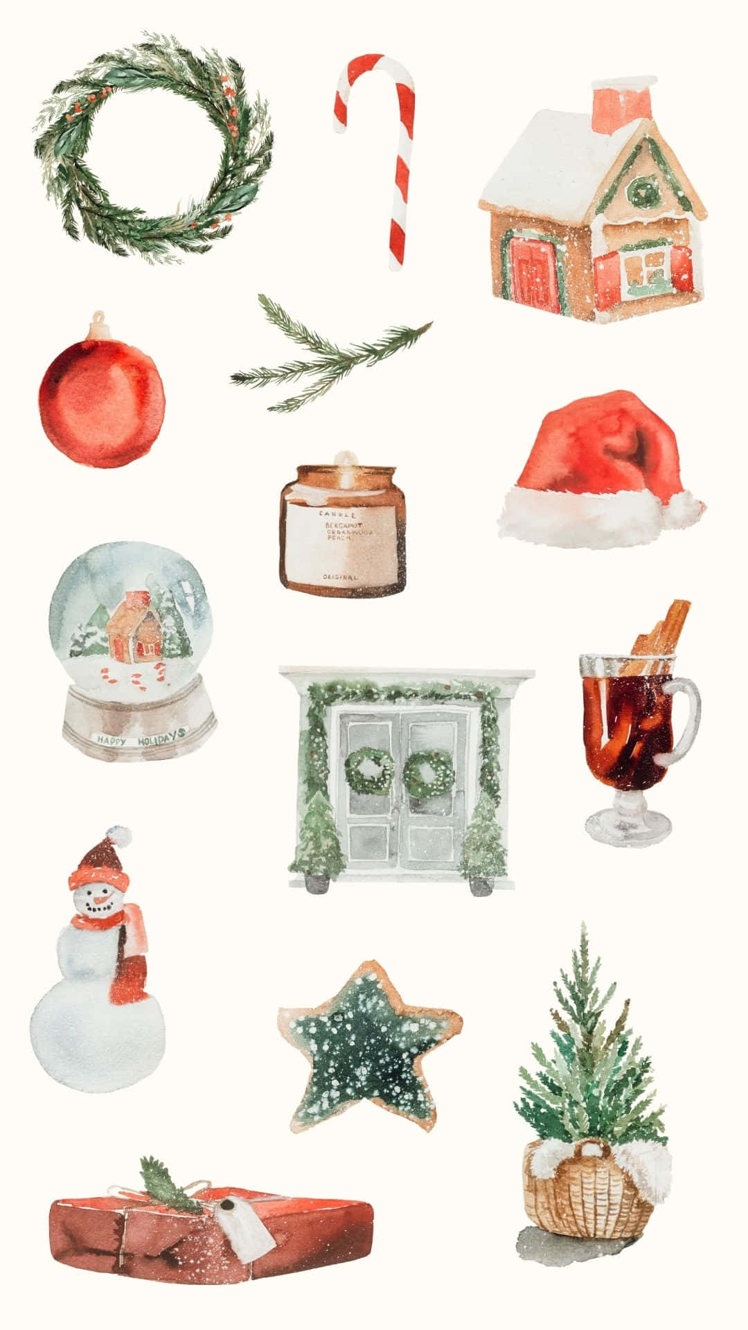 ¡Celebra las Fiestas con Christmas Phone! Fondos de pantalla
