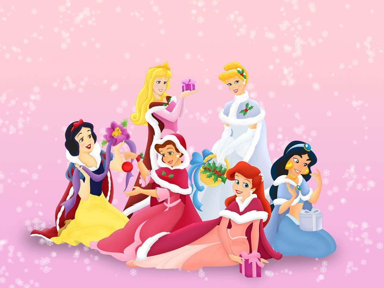 ¡Celebra las Fiestas con Mickey y Minnie del Maravilloso Mundo de Disney! Fondos de pantalla