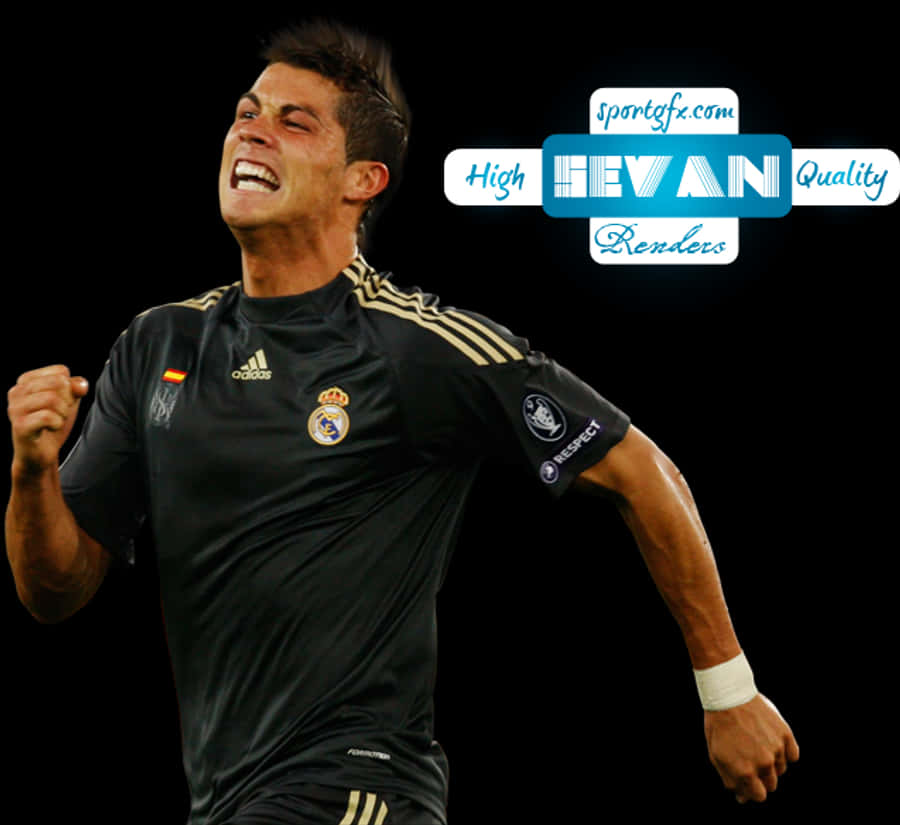 Celebración de Cristiano Ronaldo en Real Madrid Fondos de pantalla